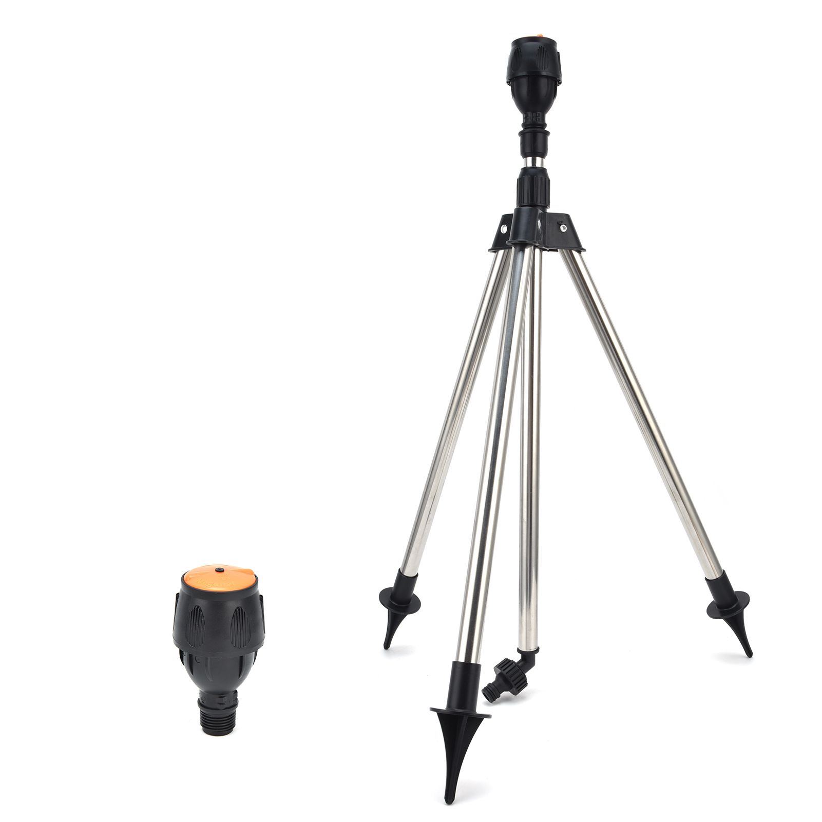 Automatic Rotating Sprinkler with Tripod 360-Degree Watering Nozzle for Garden Agricultural Irrigation - Image 3