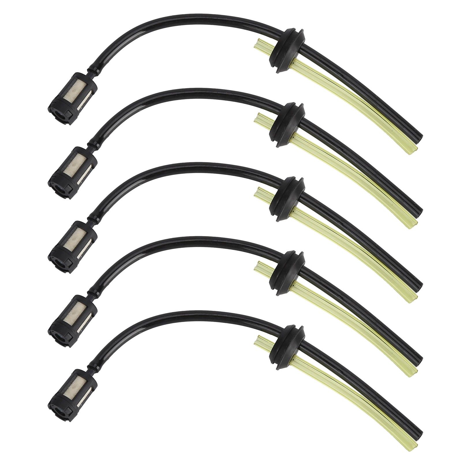 5Pcs Fuel Hose Oil Pipe Tank Fuel Filter Assembly Replacement for Lawn Mower Trimmer - Image 1