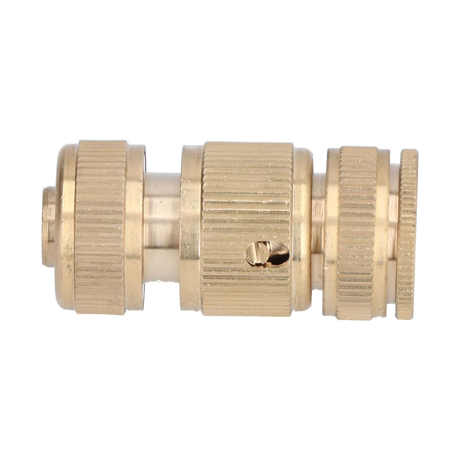 Garden Hose Quick Connect 1/2 Inch Brass Material Removable Wide Range of Applications Durable Hose Connectors - Image 3
