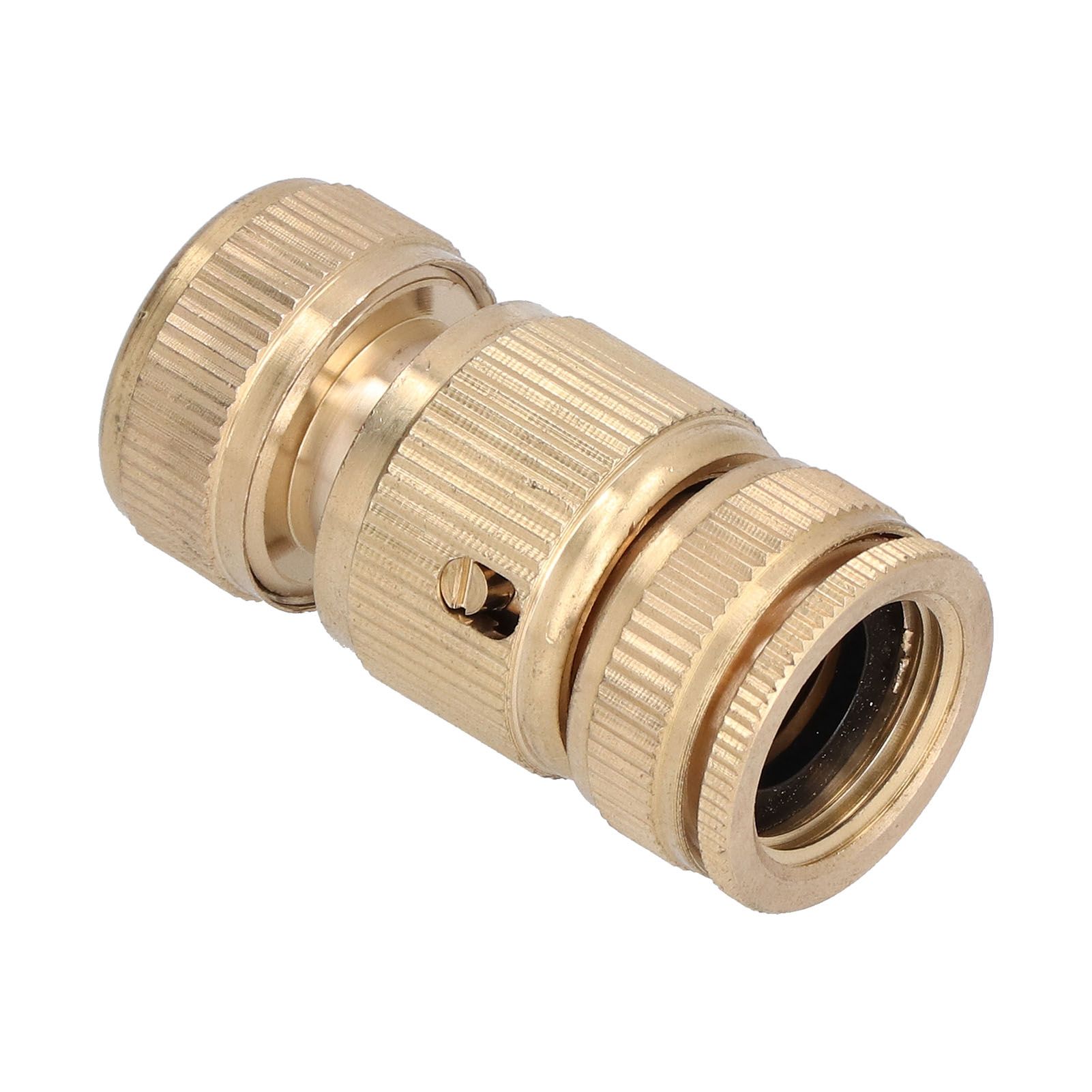 Garden Hose Quick Connect 1/2 Inch Brass Material Removable Wide Range of Applications Durable Hose Connectors - Image 5