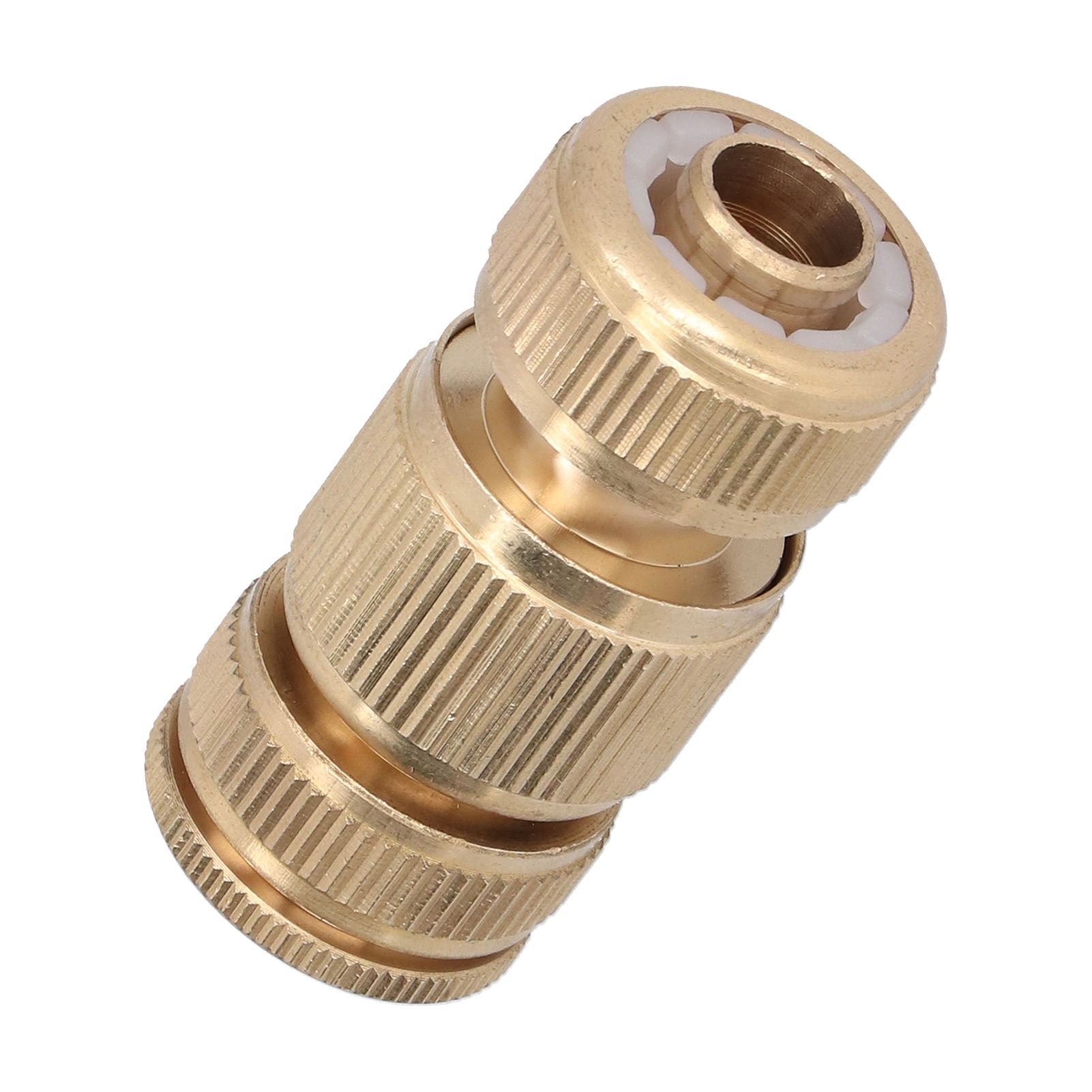 Garden Hose Quick Connect 1/2 Inch Brass Material Removable Wide Range of Applications Durable Hose Connectors - Image 8
