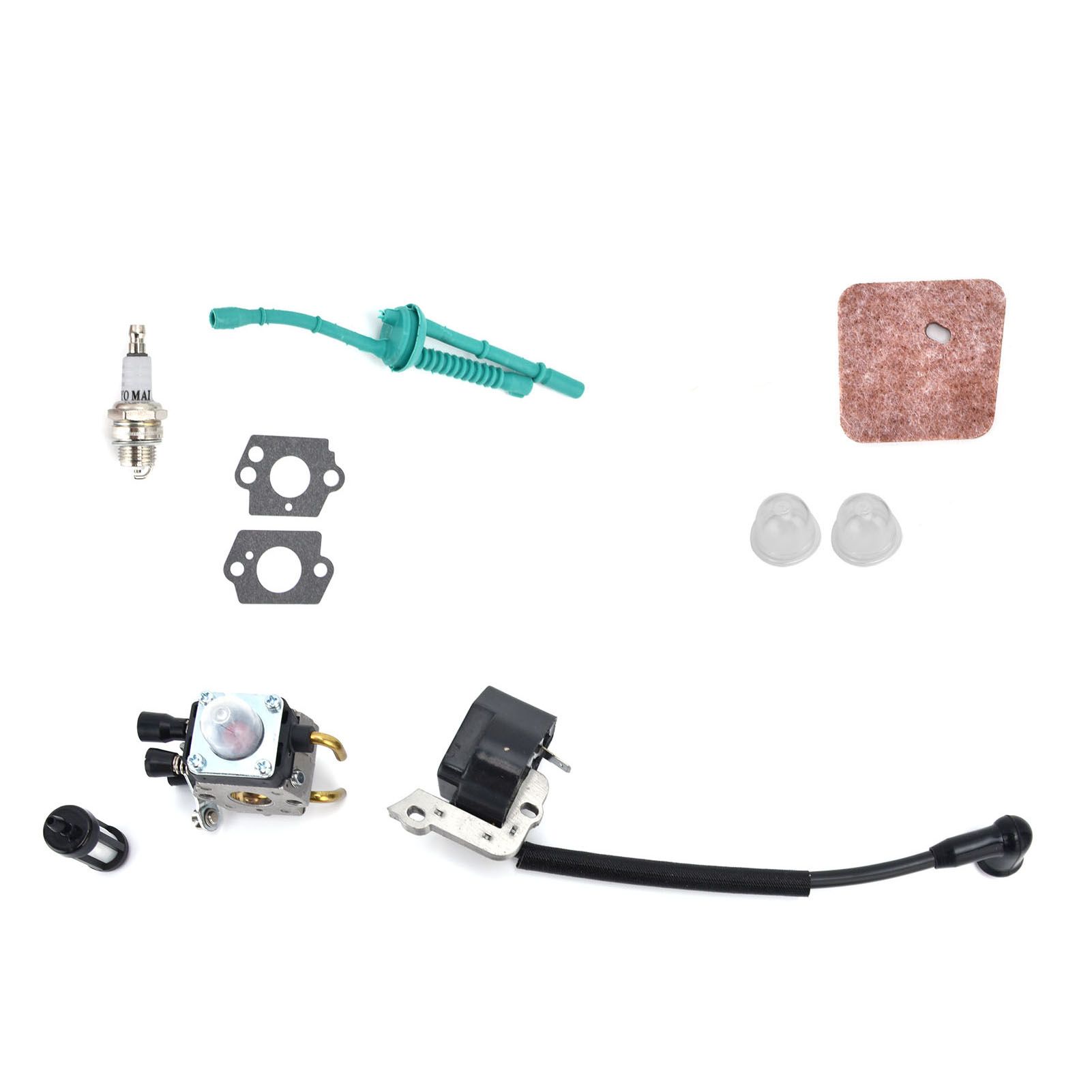 Carburetor Ignition Coil Kit for Stihl FS55 FS38 FS55R KM55 FS45 FS46 Trimmer Parts - Image 2