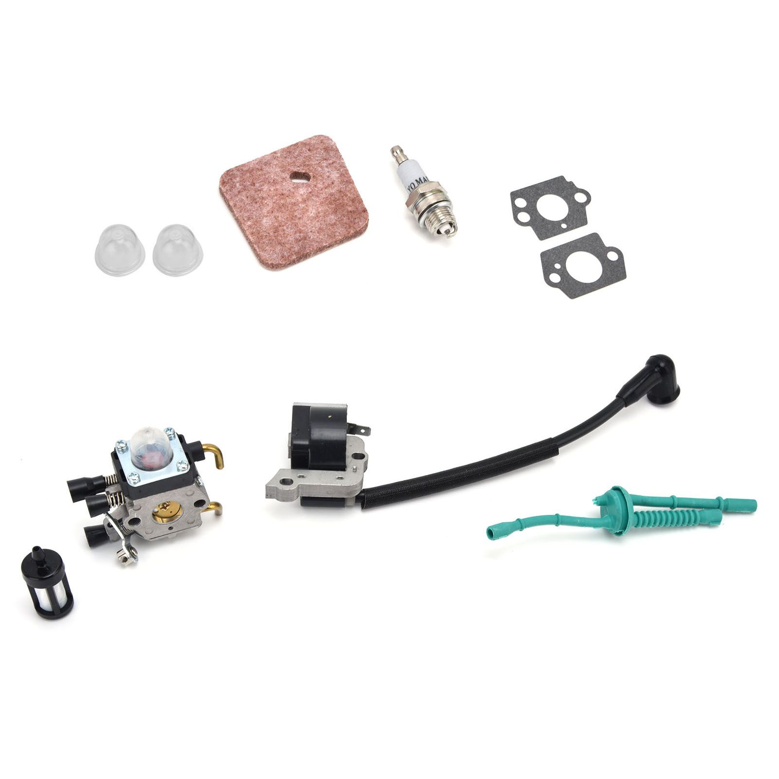 Carburetor Ignition Coil Kit for Stihl FS55 FS38 FS55R KM55 FS45 FS46 Trimmer Parts - Image 3