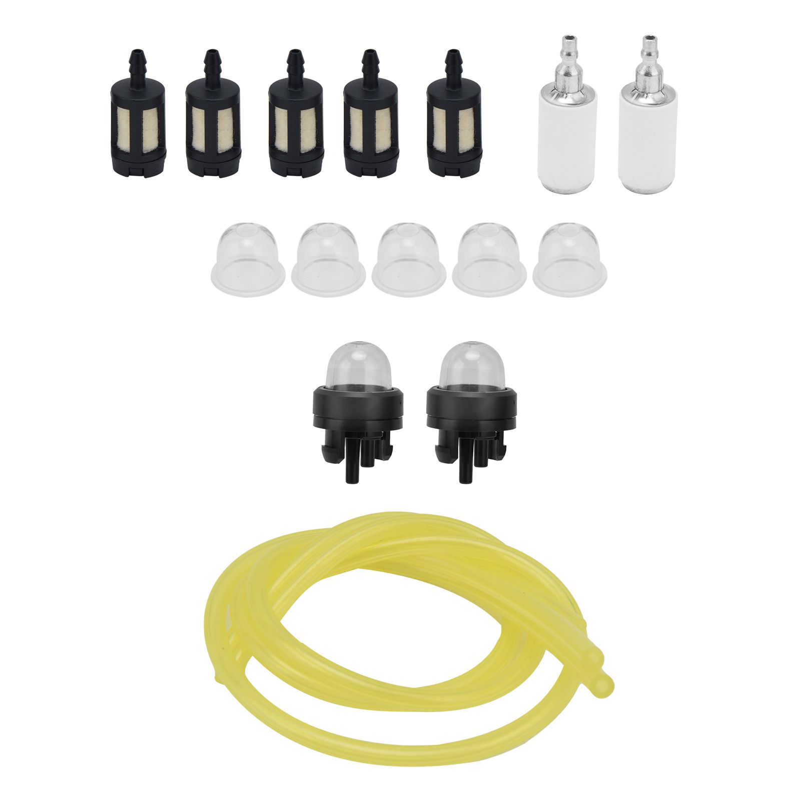 Fuel Filter Hose Primer Bulb Kit Replacement for Zama/STIHL/Poulan/Craftsman/Husqvarna - Image 1