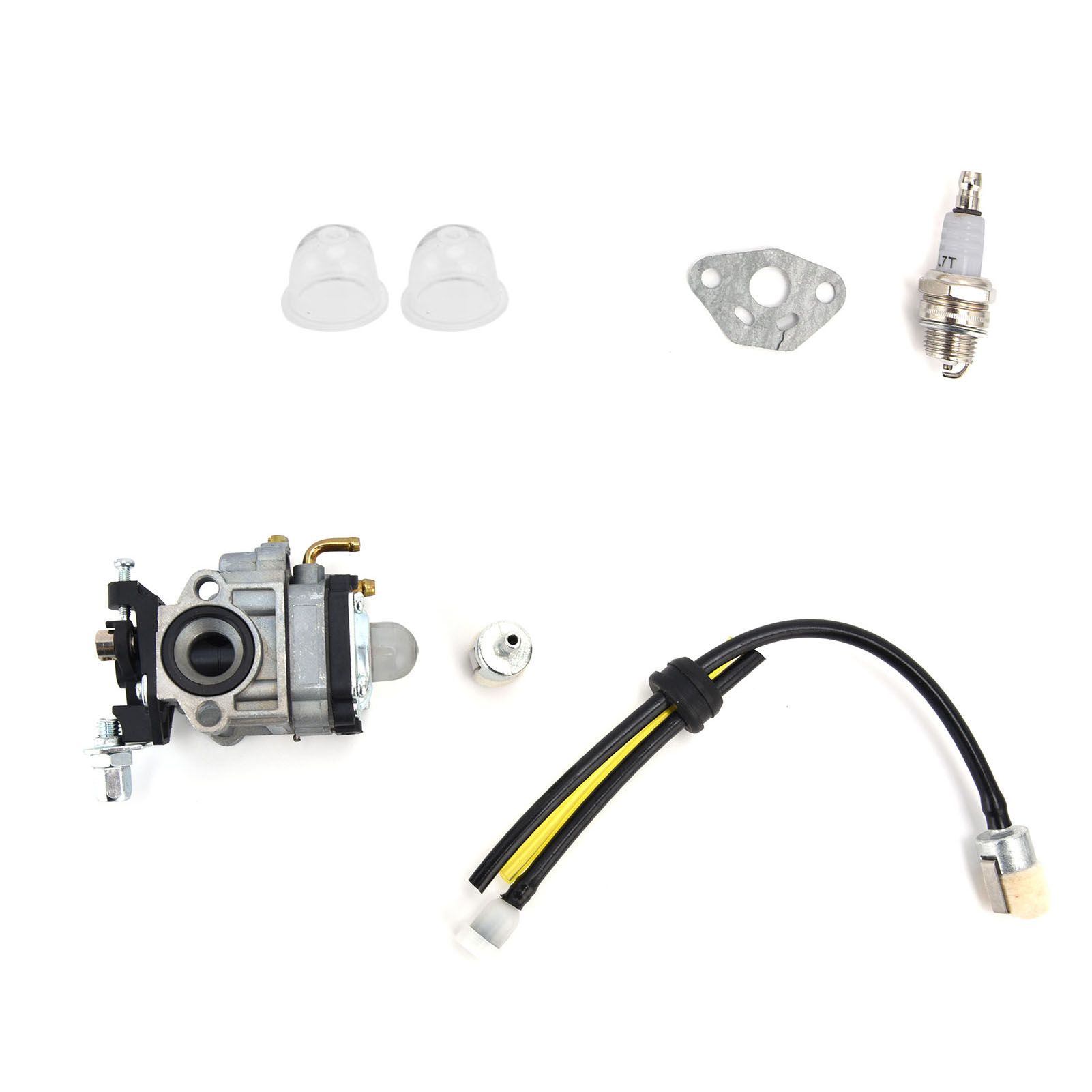 Carburetor Kit Spark Plug Oil Tube Assembly for Poulanpro 46cc Pr46bt Poulan Pro Blower Kit 967086901 - Image 2