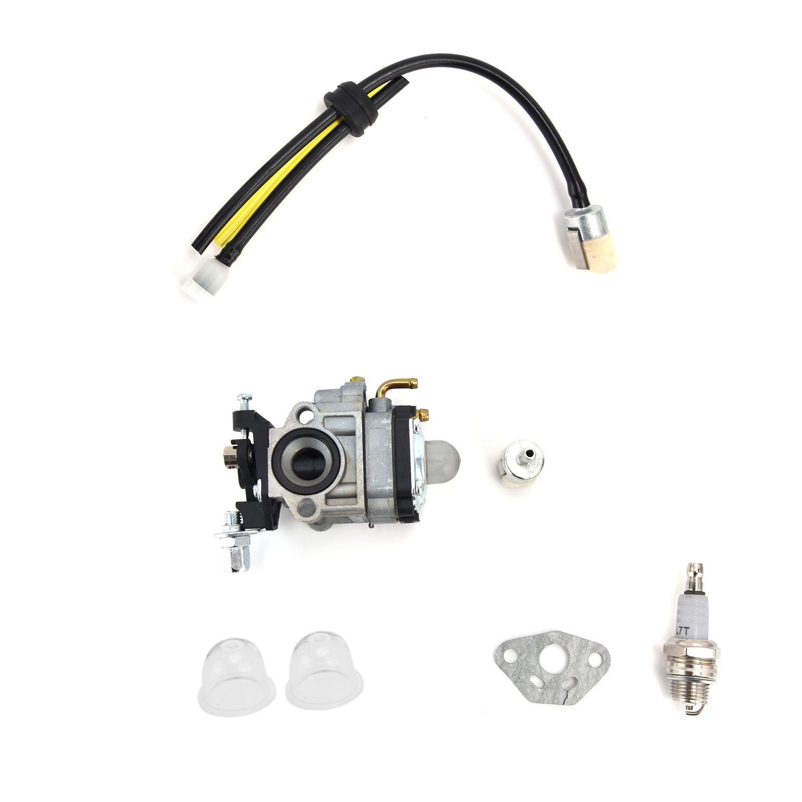 Carburetor Kit Spark Plug Oil Tube Assembly for Poulanpro 46cc Pr46bt Poulan Pro Blower Kit 967086901 - Image 3