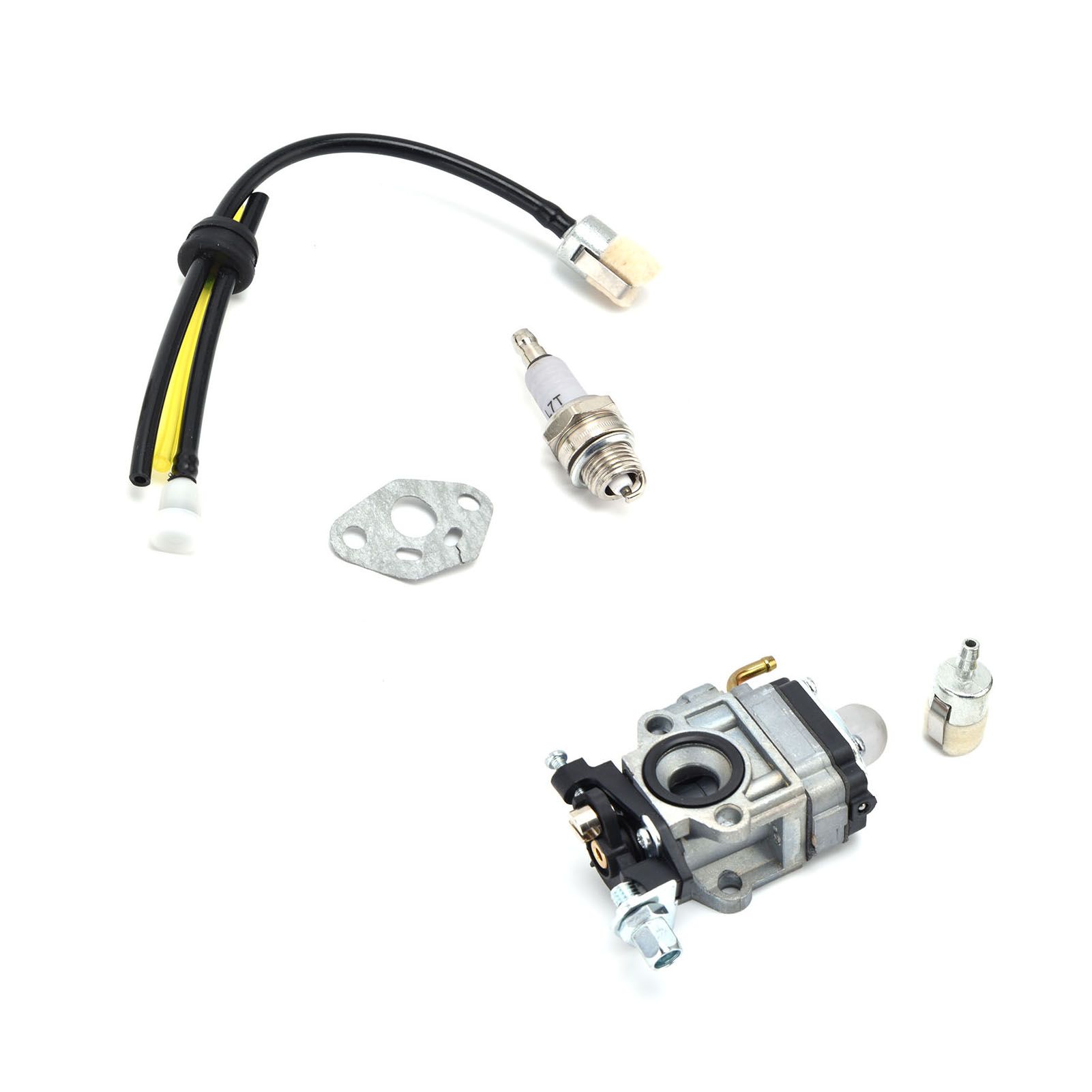 Carburetor Kit Spark Plug Oil Tube Assembly for Poulanpro 46cc Pr46bt Poulan Pro Blower Kit 967086901 - Image 4