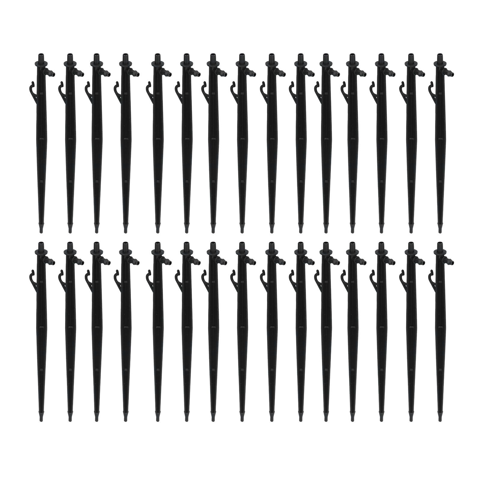 30PCS Micro Sprinkler Bracket Plastic Ground Insertion Rod Irrigation Drip Support Stake for Gardening - Image 1