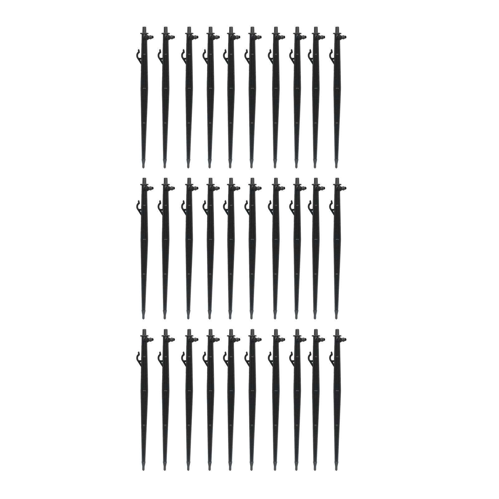 30PCS Micro Sprinkler Bracket Plastic Ground Insertion Rod Irrigation Drip Support Stake for Gardening - Image 2