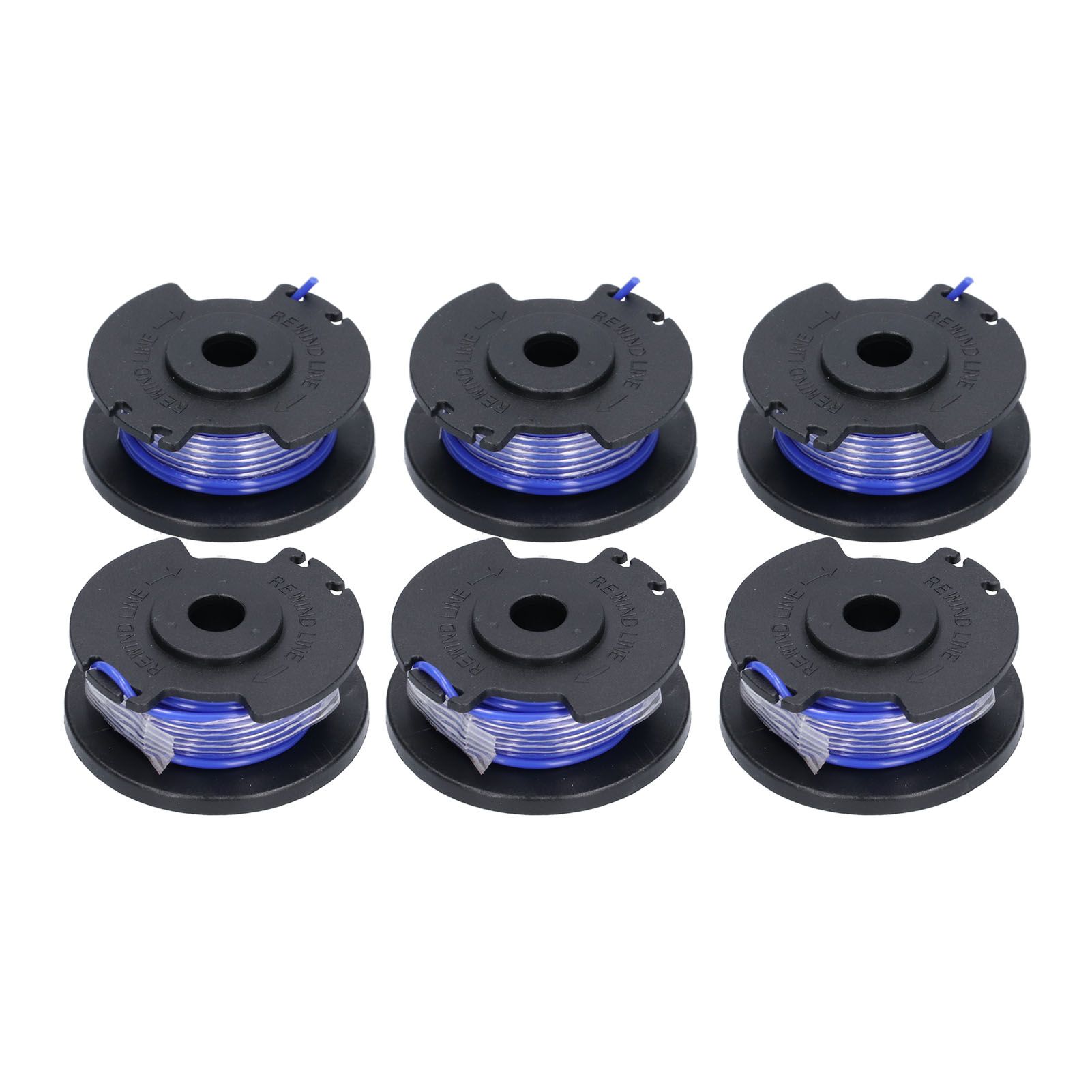 6Pcs Trimmer Spool Line Replacement for Ryobi 18V 24V 40V String Trimmers Lawn Mower - Image 2