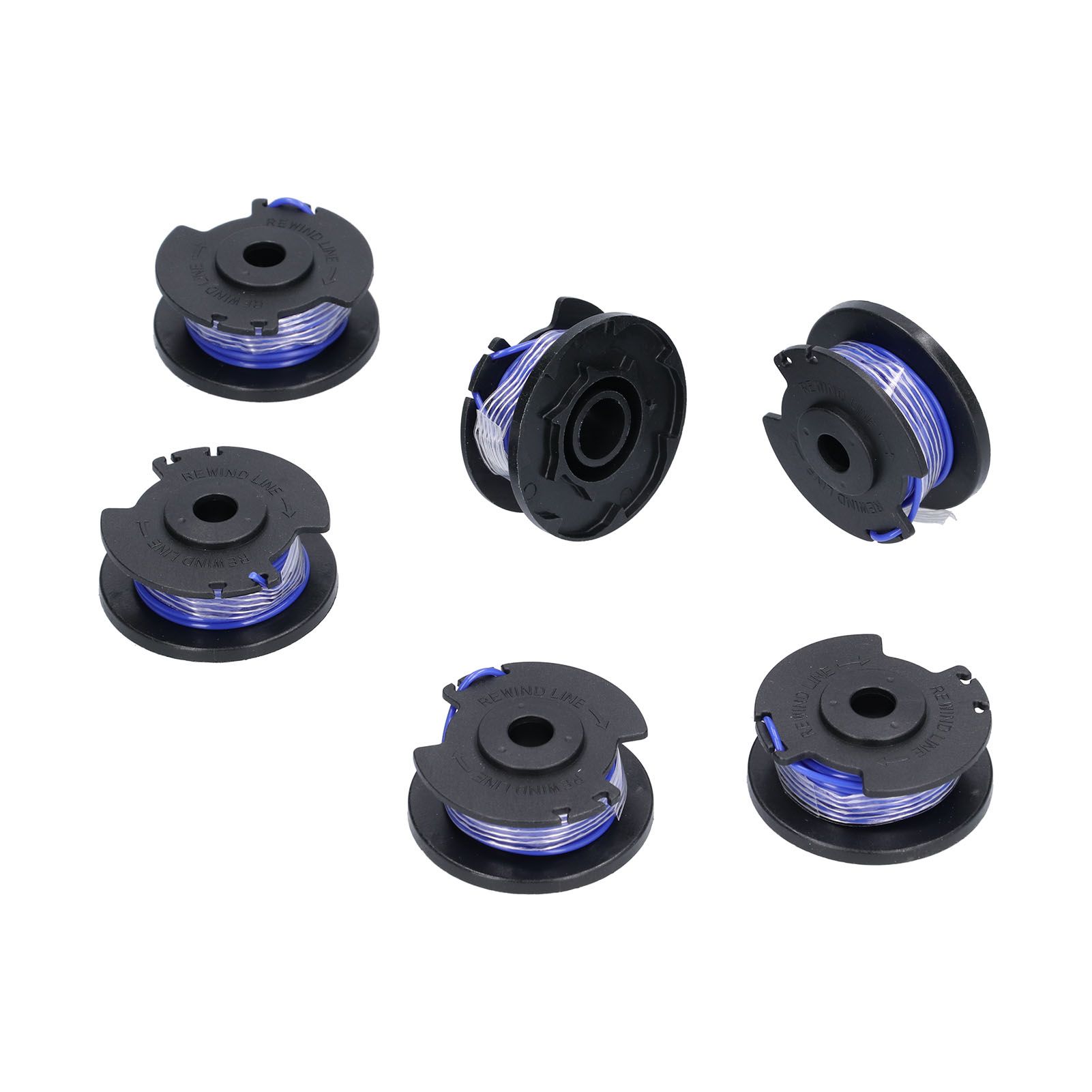 6Pcs Trimmer Spool Line Replacement for Ryobi 18V 24V 40V String Trimmers Lawn Mower - Image 6