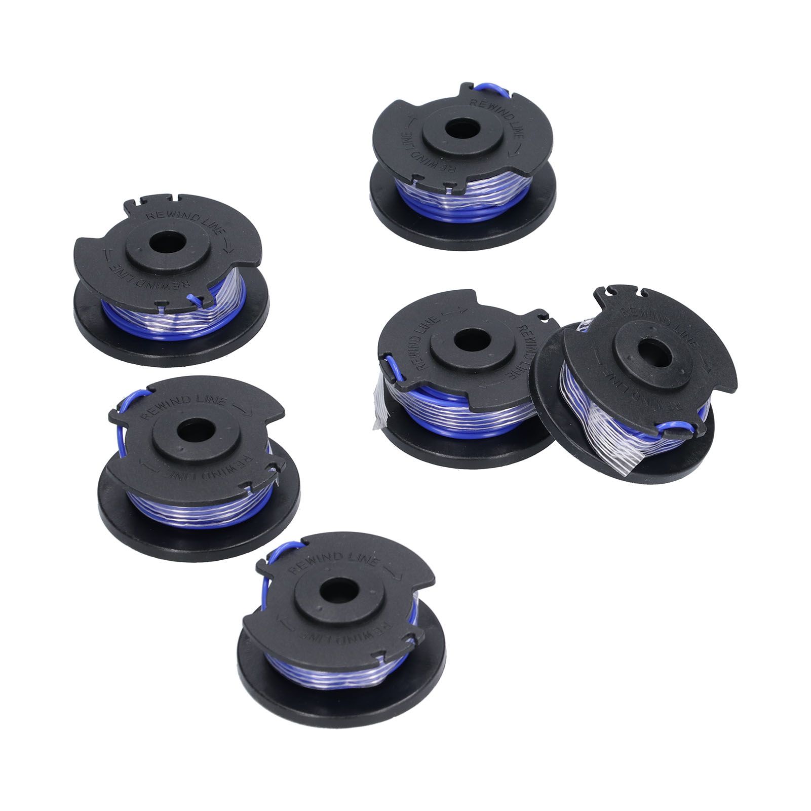 6Pcs Trimmer Spool Line Replacement for Ryobi 18V 24V 40V String Trimmers Lawn Mower - Image 8