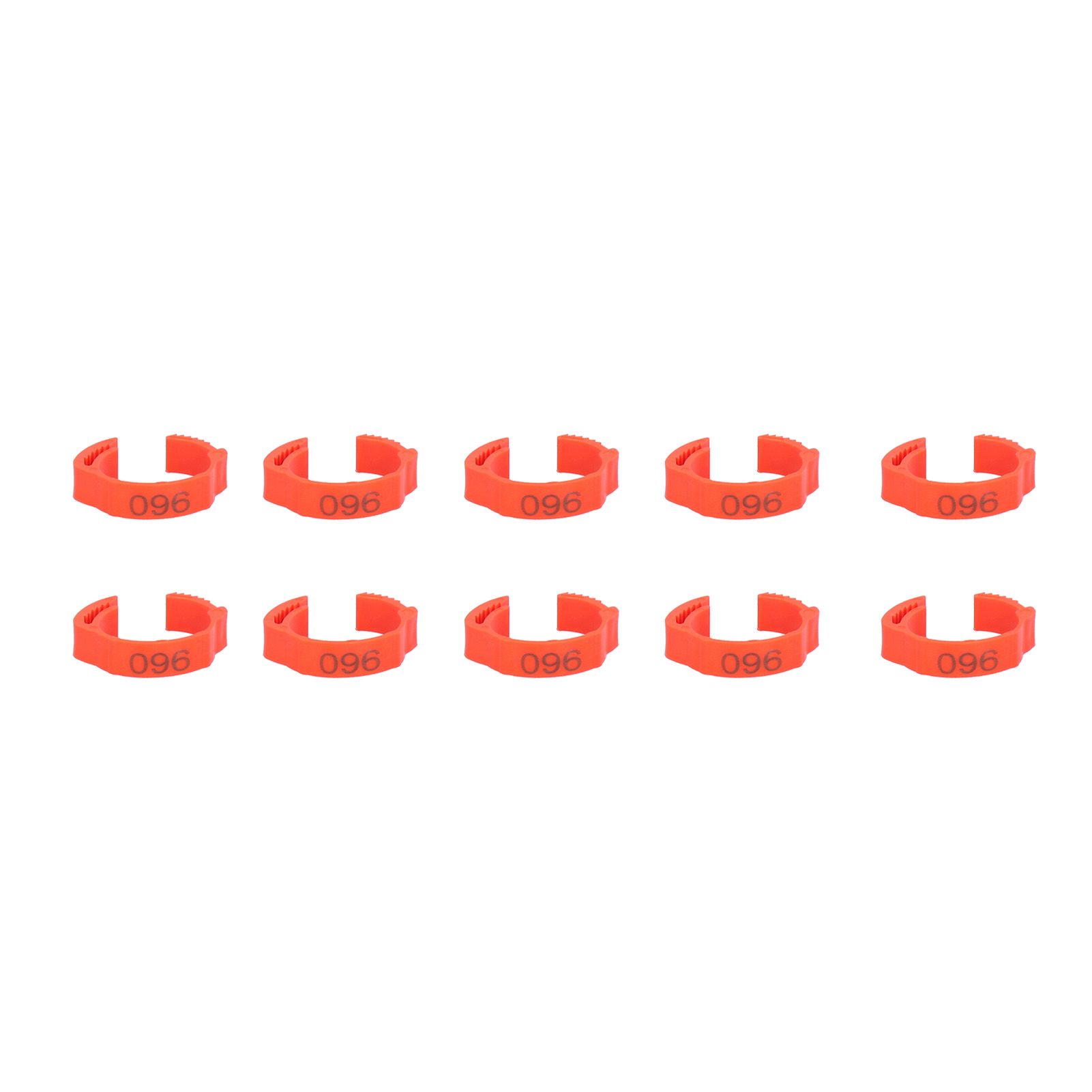 100PCS/Bag Poultry Leg Bands ClipOn Foot Rings with 01100 Numbers for Chicken Duck Goose Supplies - Image 6