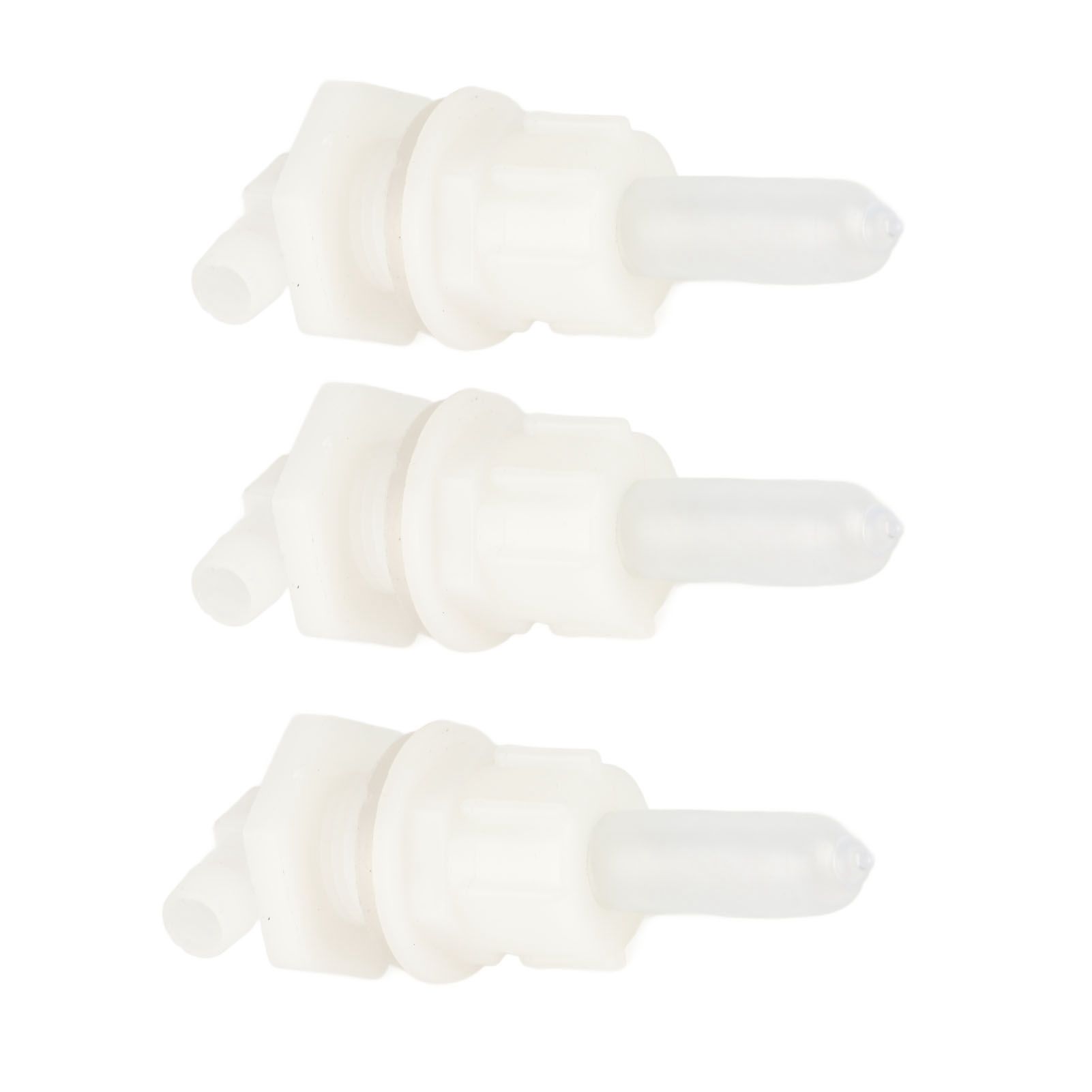 3‑Set Lamb Nipple Durable Plastic PP White Veterinary Feeding Pritchard Nipple for Pig Sheep - Image 2
