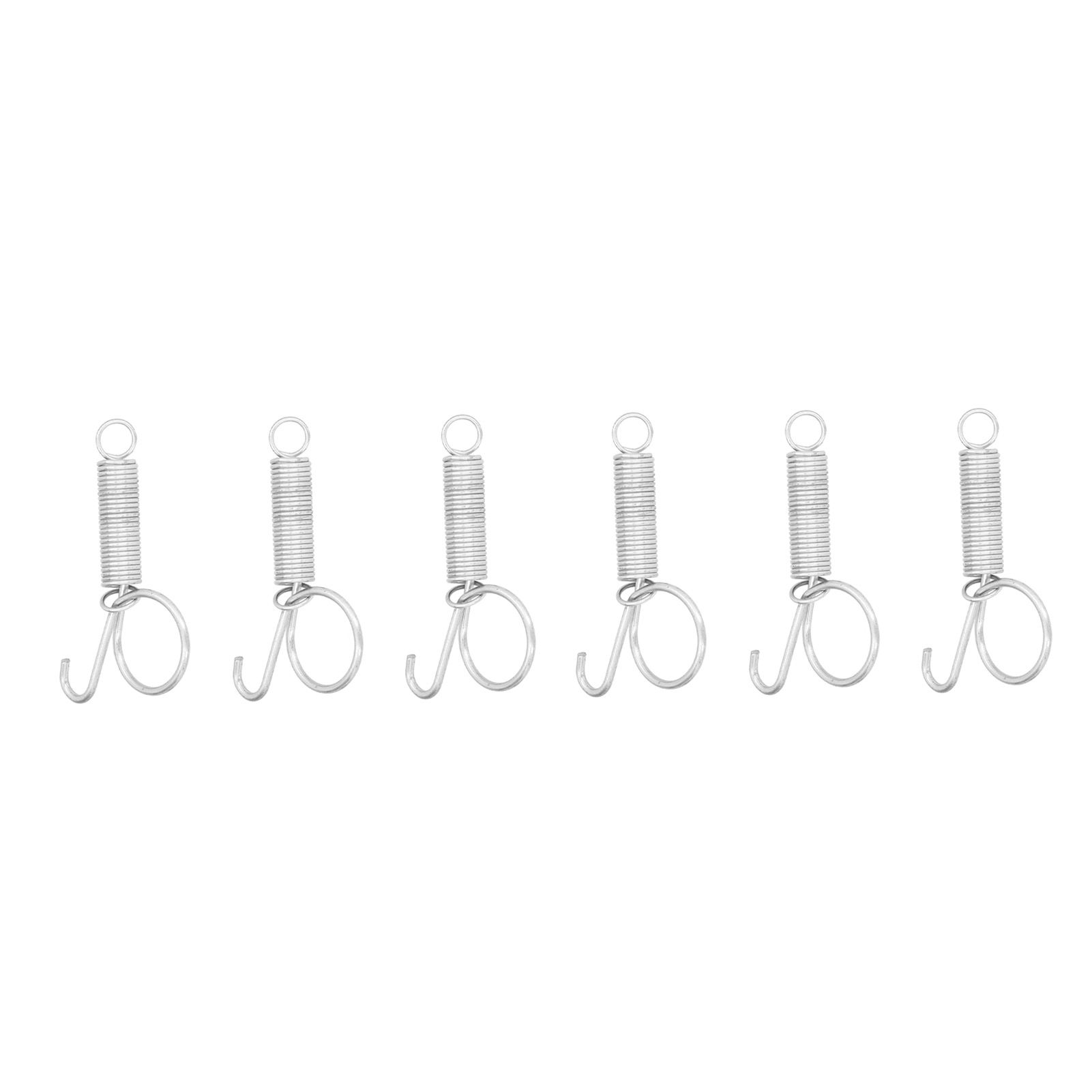 20PCS Cage Door Spring Hook Metal Finger Spring Latch Hook for Fixing Rabbit Pet Cage Door Farming EquipmentL 7.3x2.2cm - Image 8