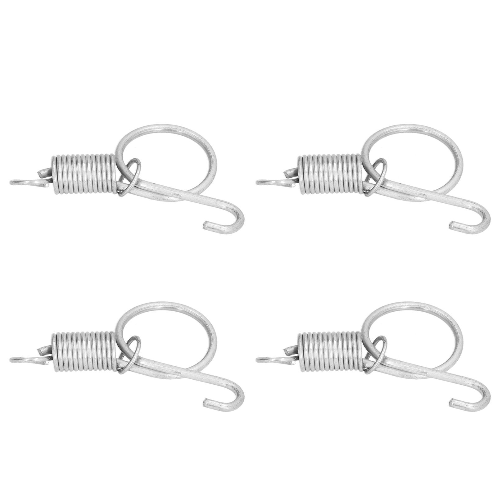 20PCS Cage Door Spring Hook Metal Finger Spring Latch Hook for Fixing Rabbit Pet Cage Door Farming EquipmentS 6x2.1cm - Image 5