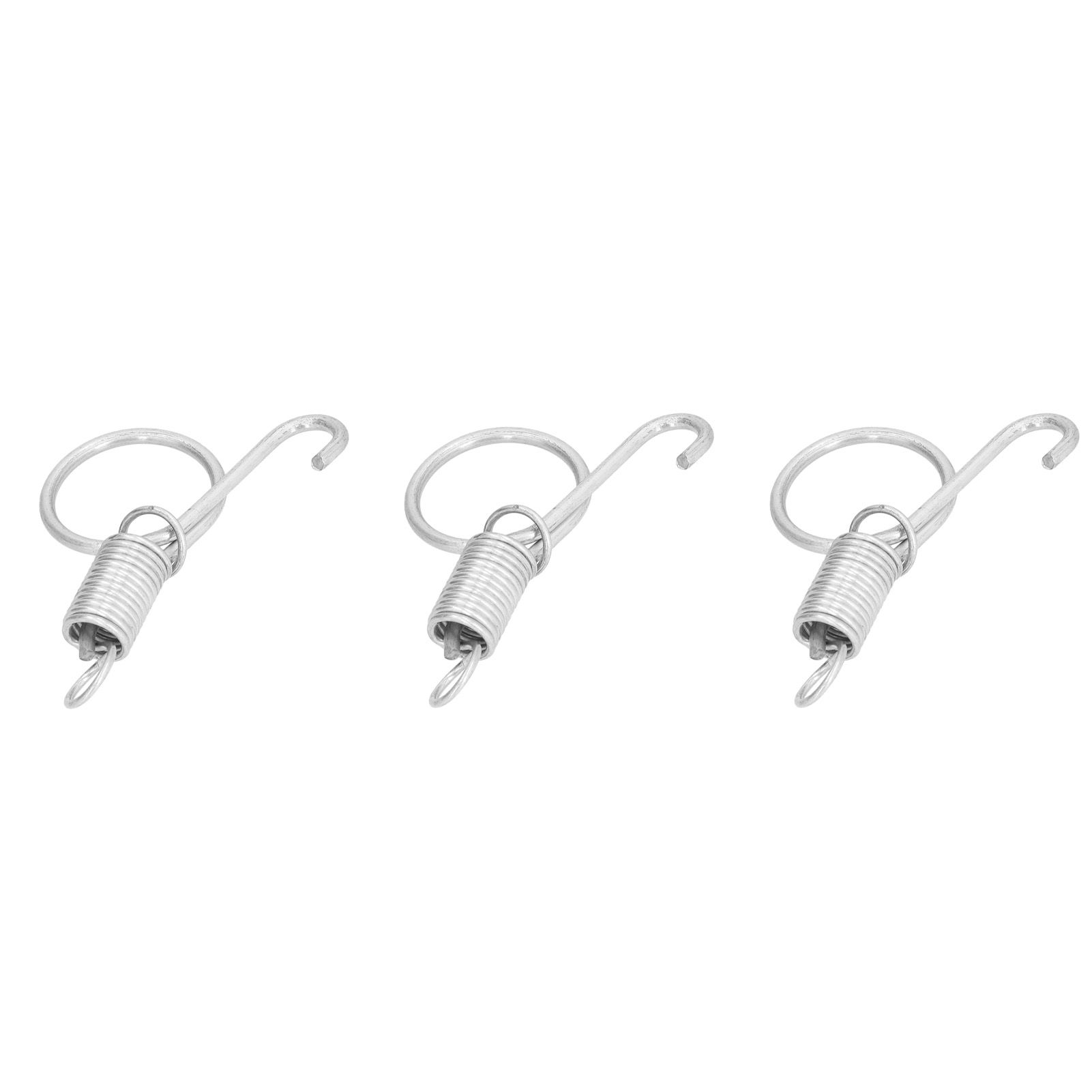20PCS Cage Door Spring Hook Metal Finger Spring Latch Hook for Fixing Rabbit Pet Cage Door Farming EquipmentS 6x2.1cm - Image 7