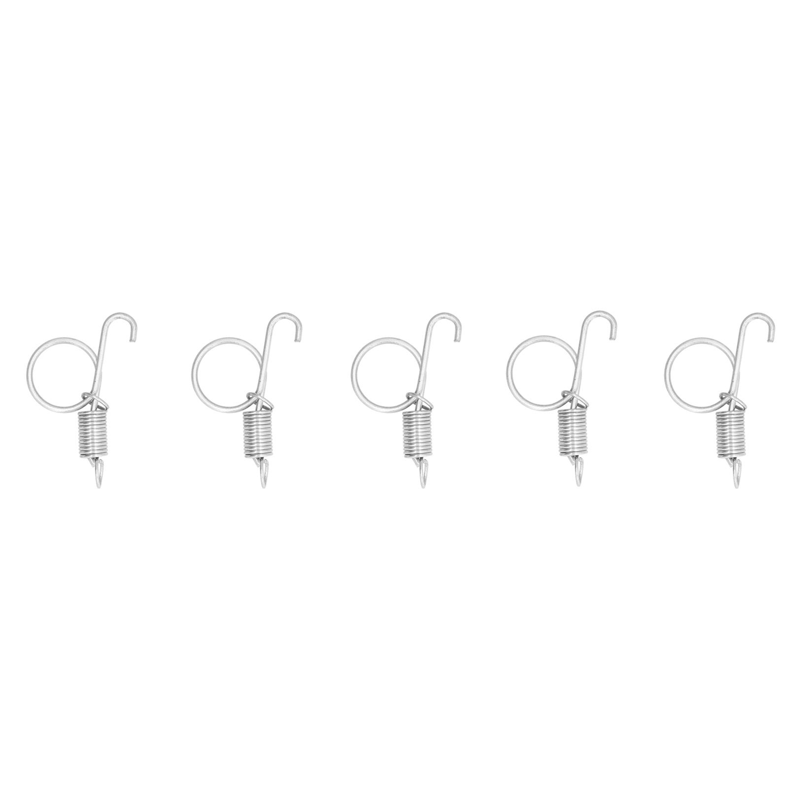 20PCS Cage Door Spring Hook Metal Finger Spring Latch Hook for Fixing Rabbit Pet Cage Door Farming EquipmentS 6x2.1cm - Image 8