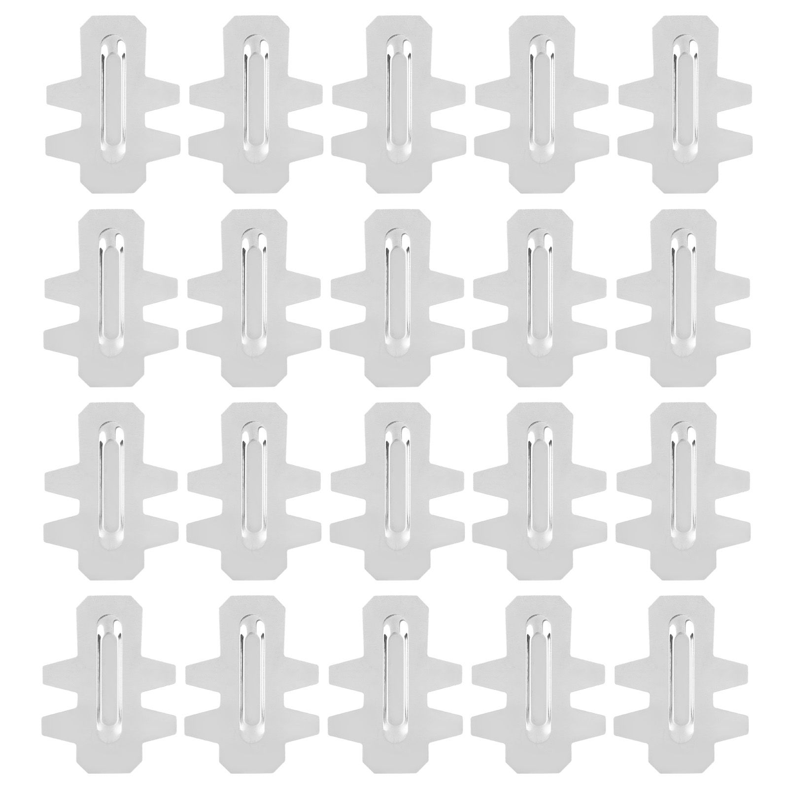 20Pcs Stainless Steel Rabbit Cage Door Hook Card Accessory Cage Hardware Breeding Equipment - Image 1