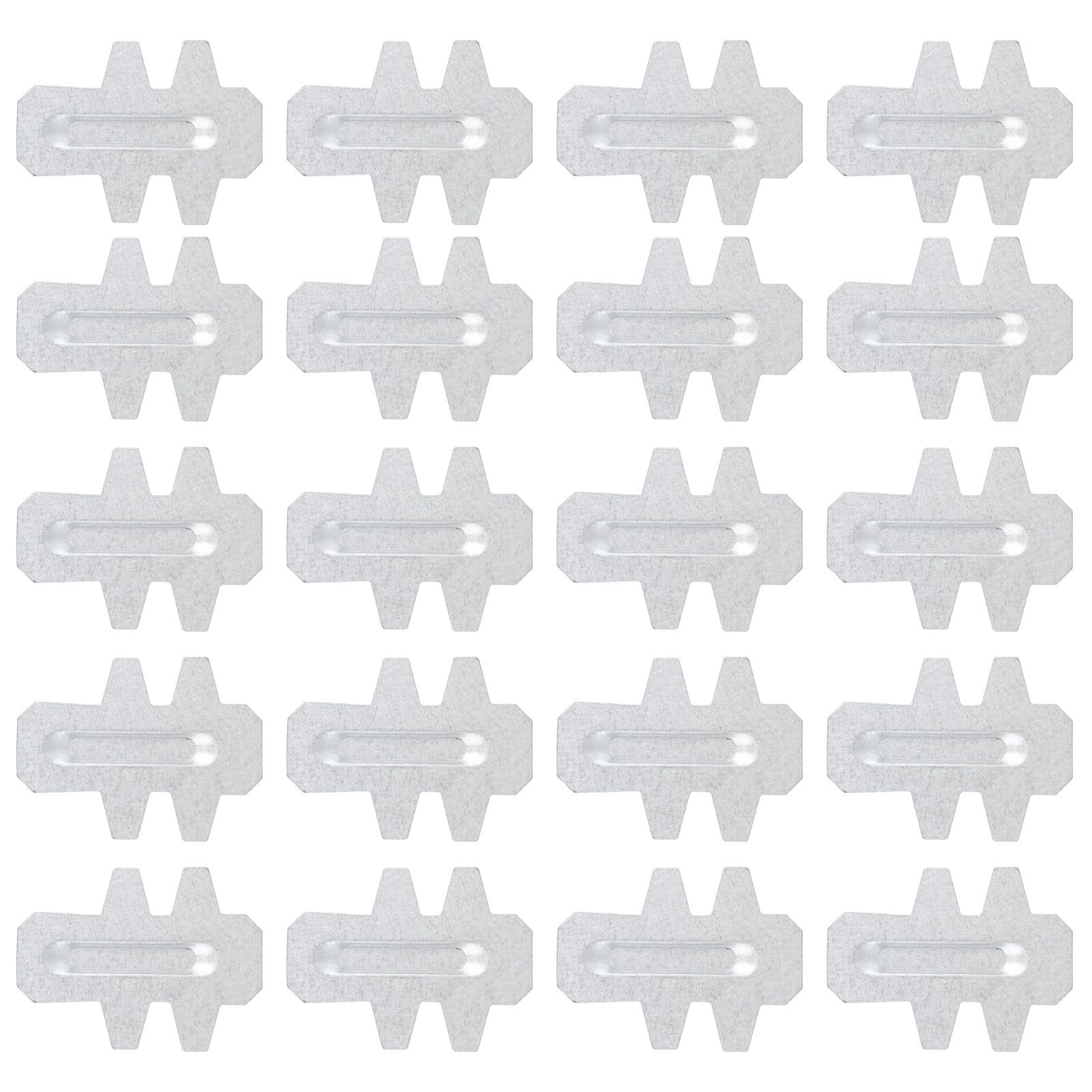 20PCS Rabbits Cage Cards Galvanized Sheet Iron Rabbits Cage Door Feeder Card Farming Equipment - Image 8