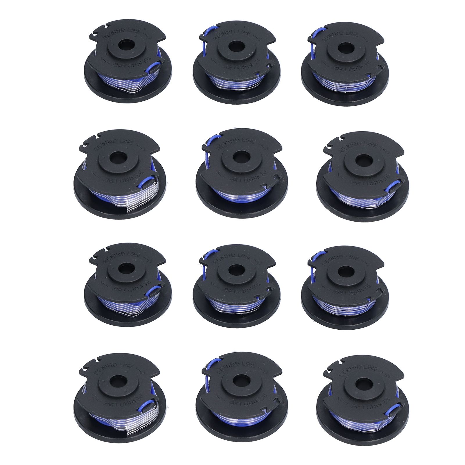 12Pcs Line Spool Replacement Trimmer Accessory Fit for Ryobi One+ AC14RL3A 18/24/40V - Image 1