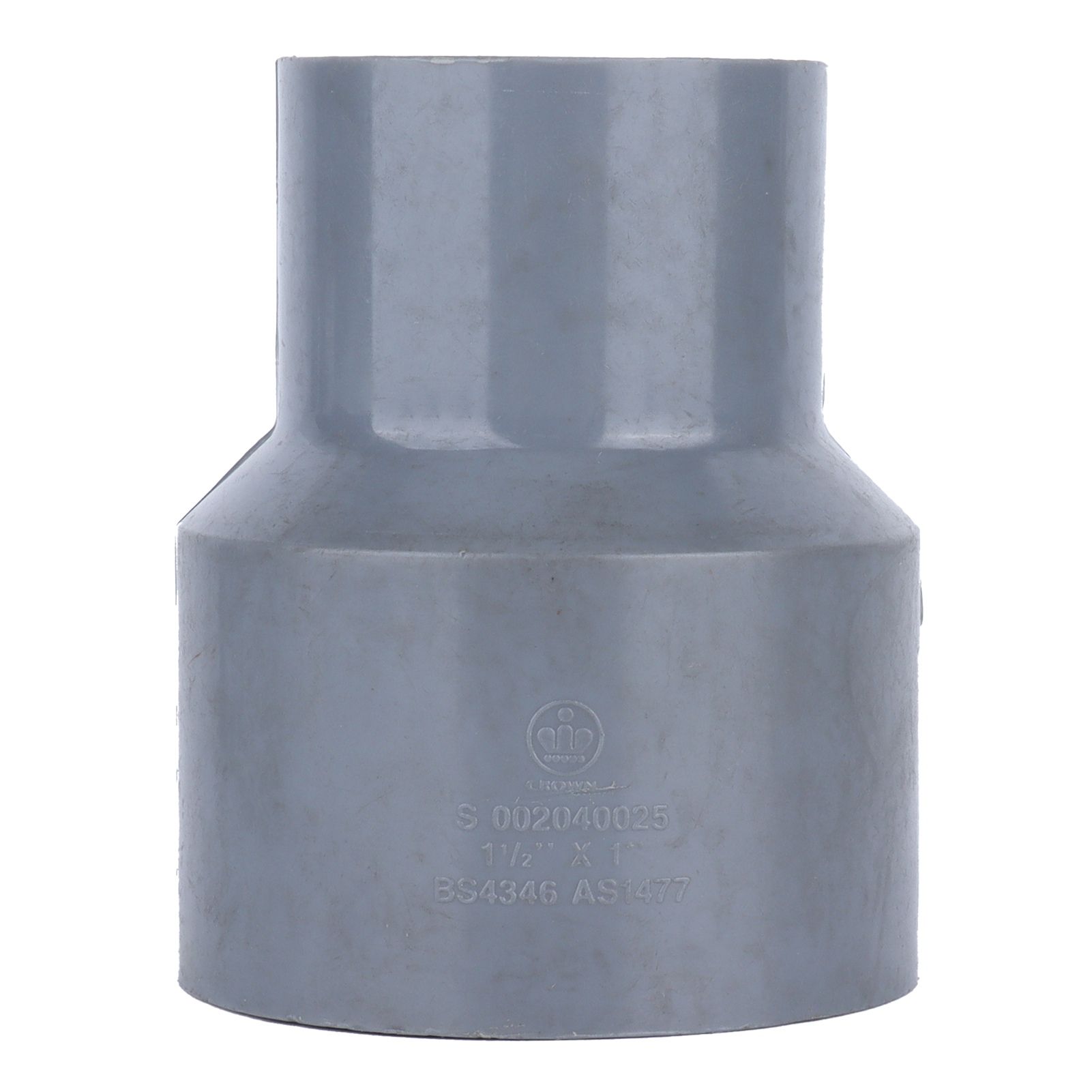 1in PVC Straight Reducing Connector Water Pipe Adapter for Water Supply Pipe Fittings - Image 1