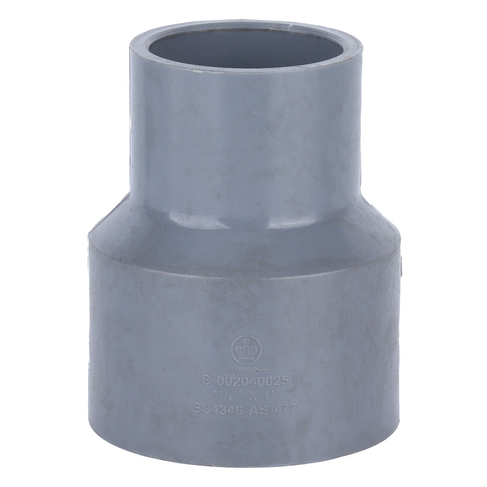 1in PVC Straight Reducing Connector Water Pipe Adapter for Water Supply Pipe Fittings - Image 2