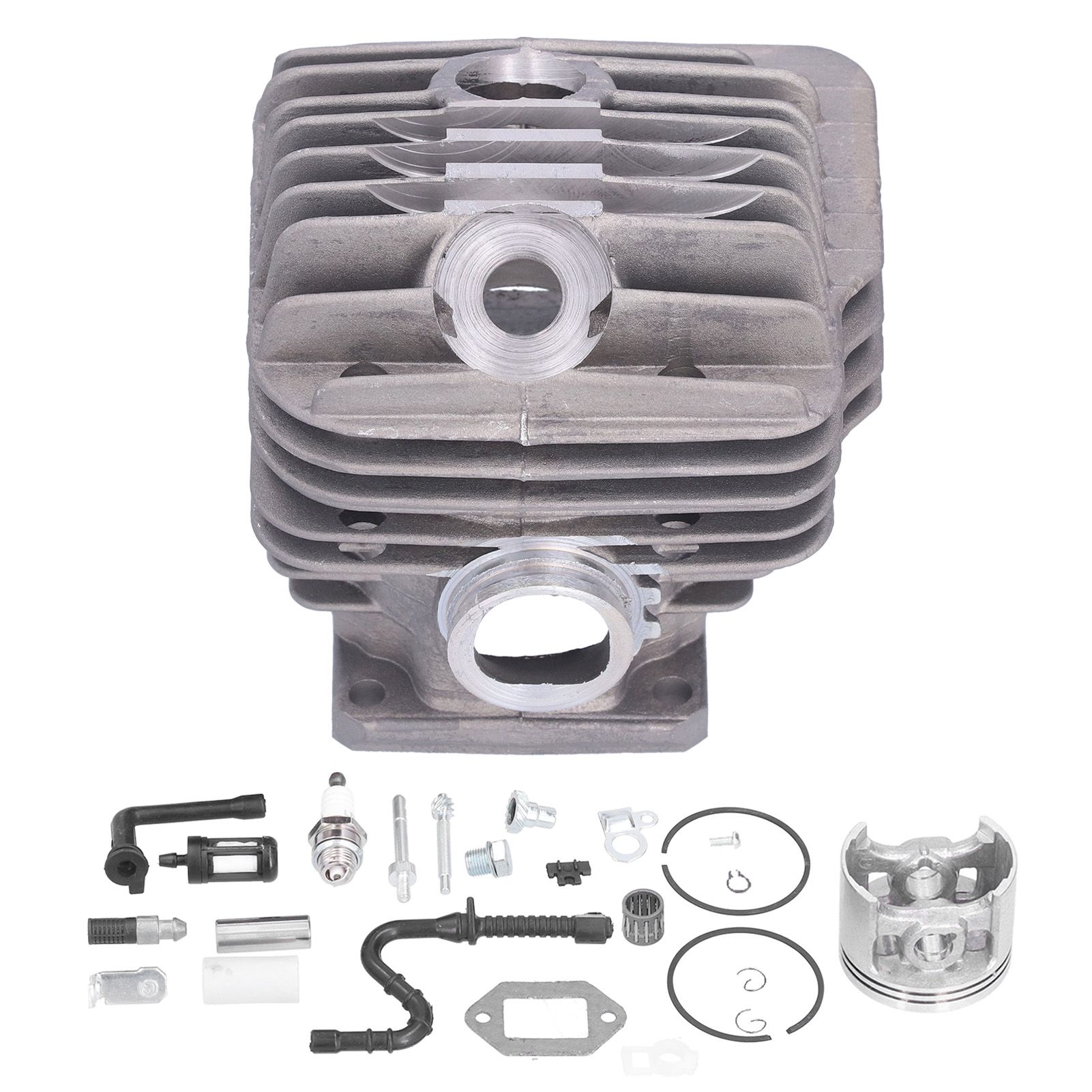 54mm Cylinder Piston Kit Piston Needle Bearing Fuel Filter Replacement for Stihl MS460 046 Chainsaw - Image 1