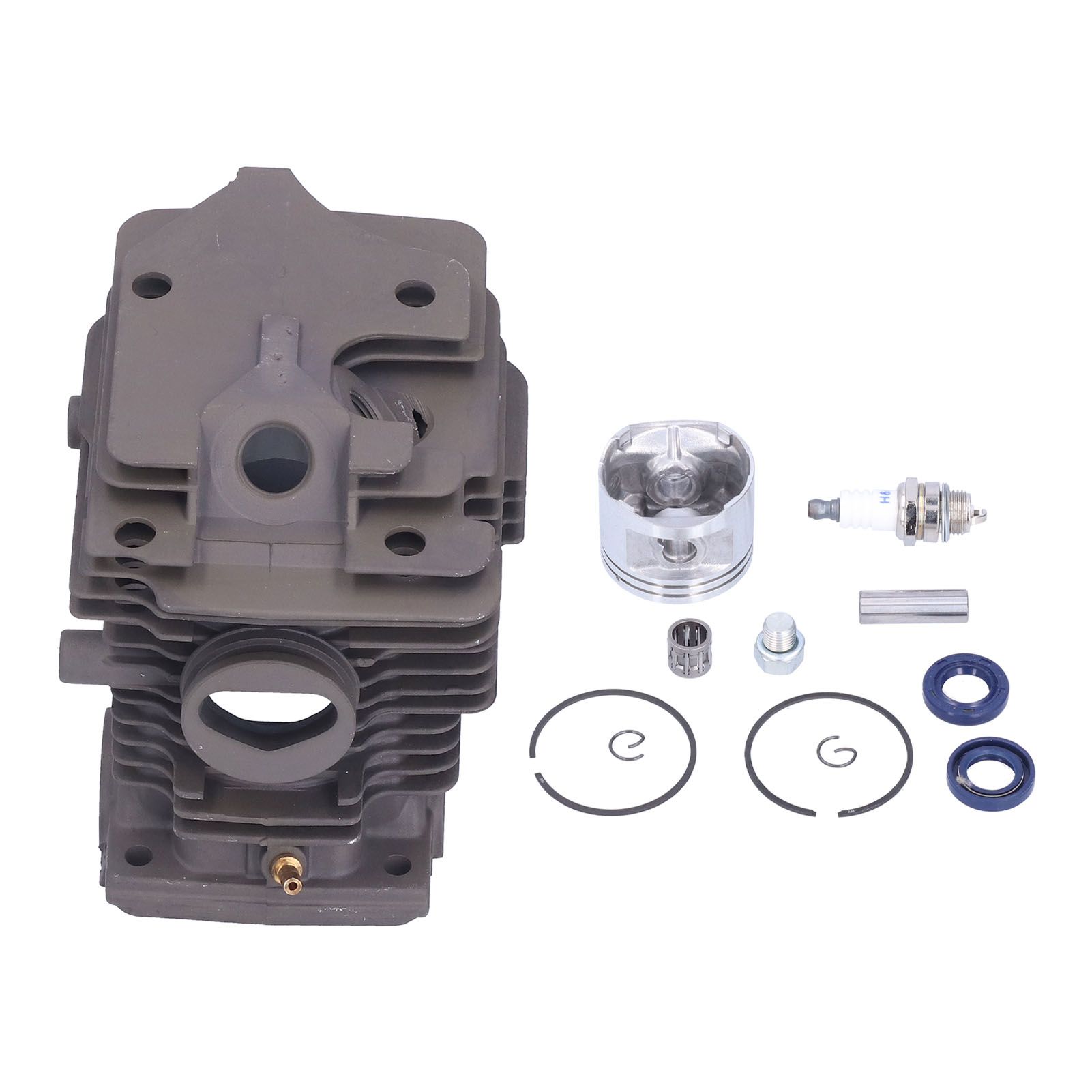 46mm Cylinder Piston Assembly Spark Plug Set 1133 020 1203 for Stihl MS270 MS280 Chainsaws - Image 1