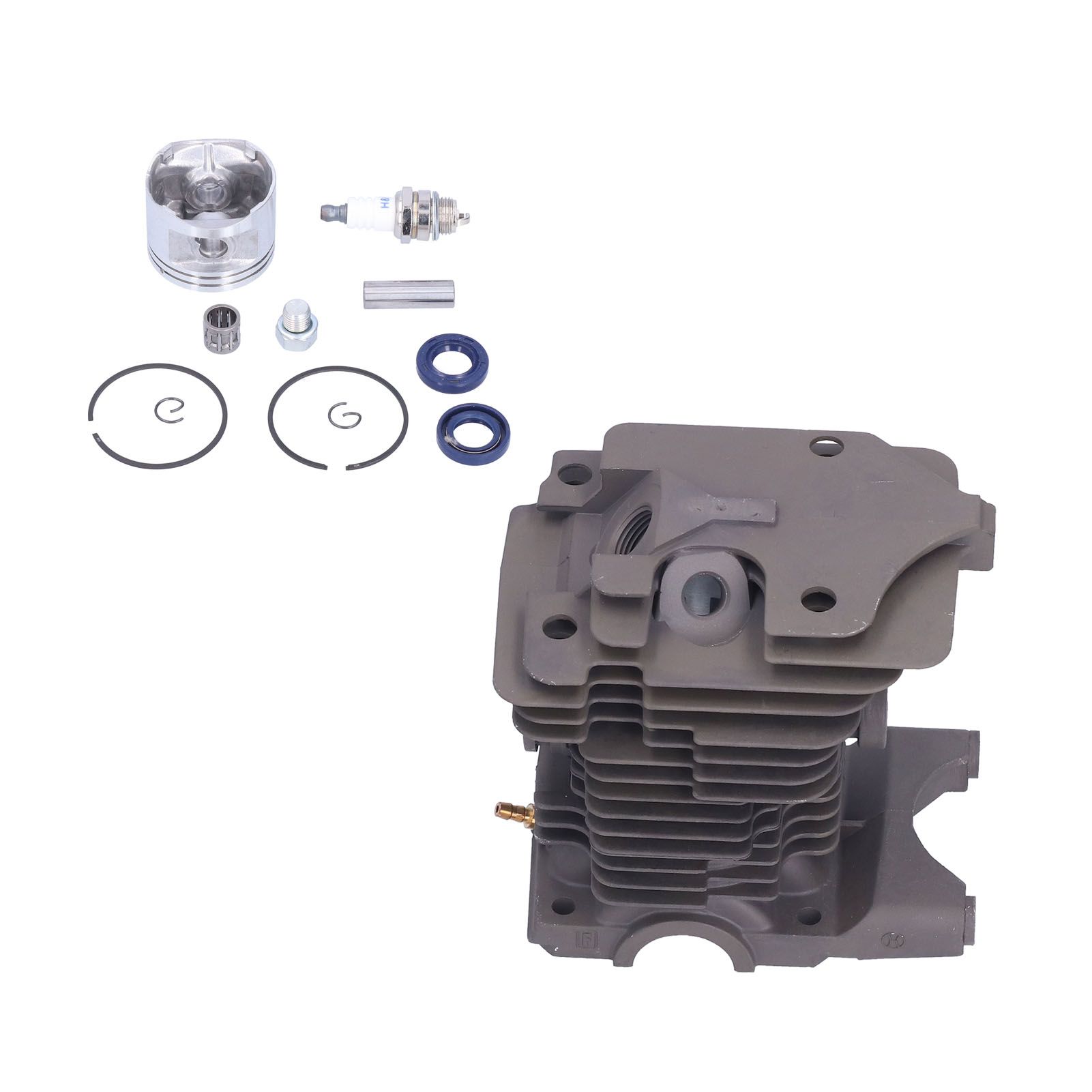 46mm Cylinder Piston Assembly Spark Plug Set 1133 020 1203 for Stihl MS270 MS280 Chainsaws - Image 6