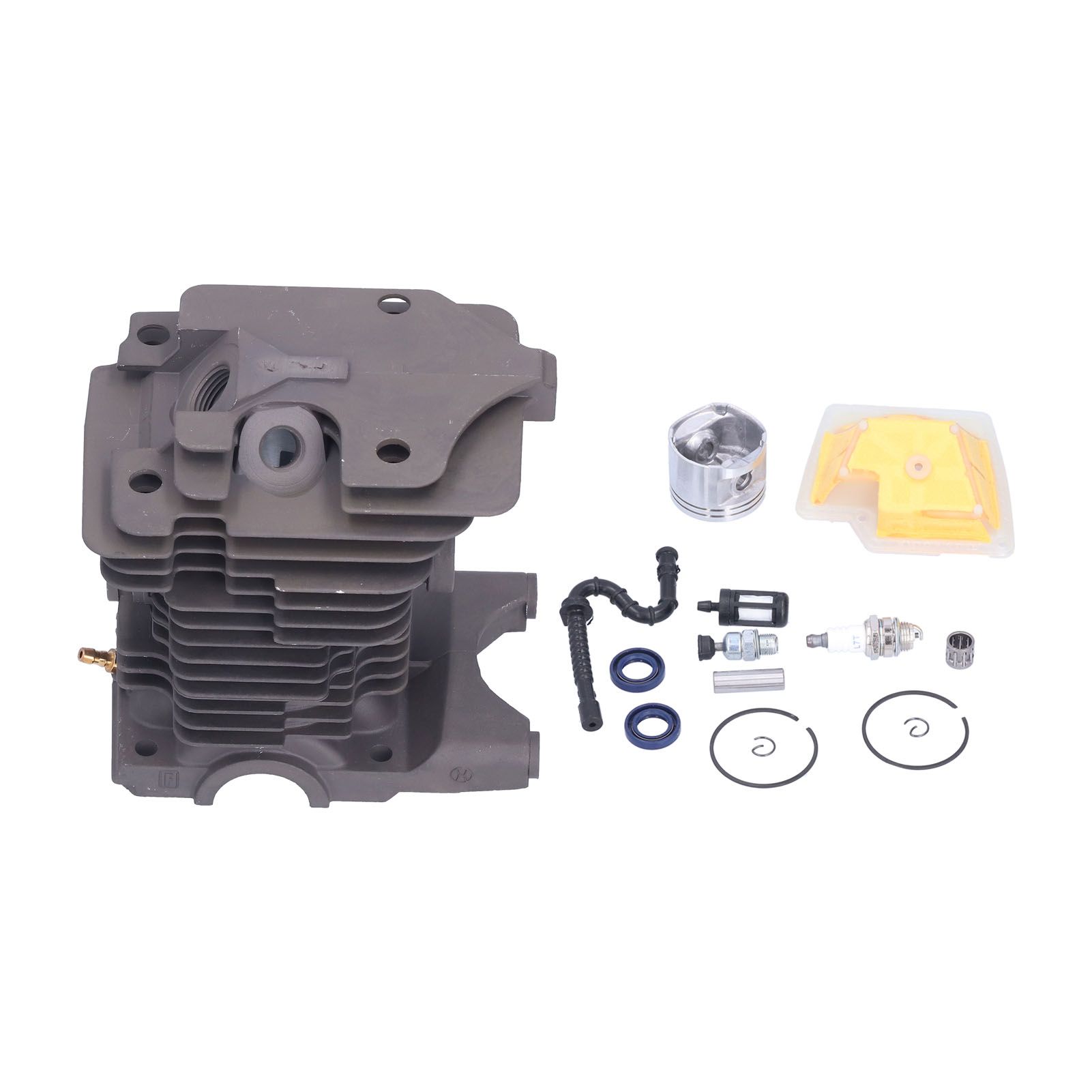 46mm Cylinder Piston Air Filter Oil Seals Pressure Relief Valve Set for Stihl MS270 MS280 Chainsaw - Image 5