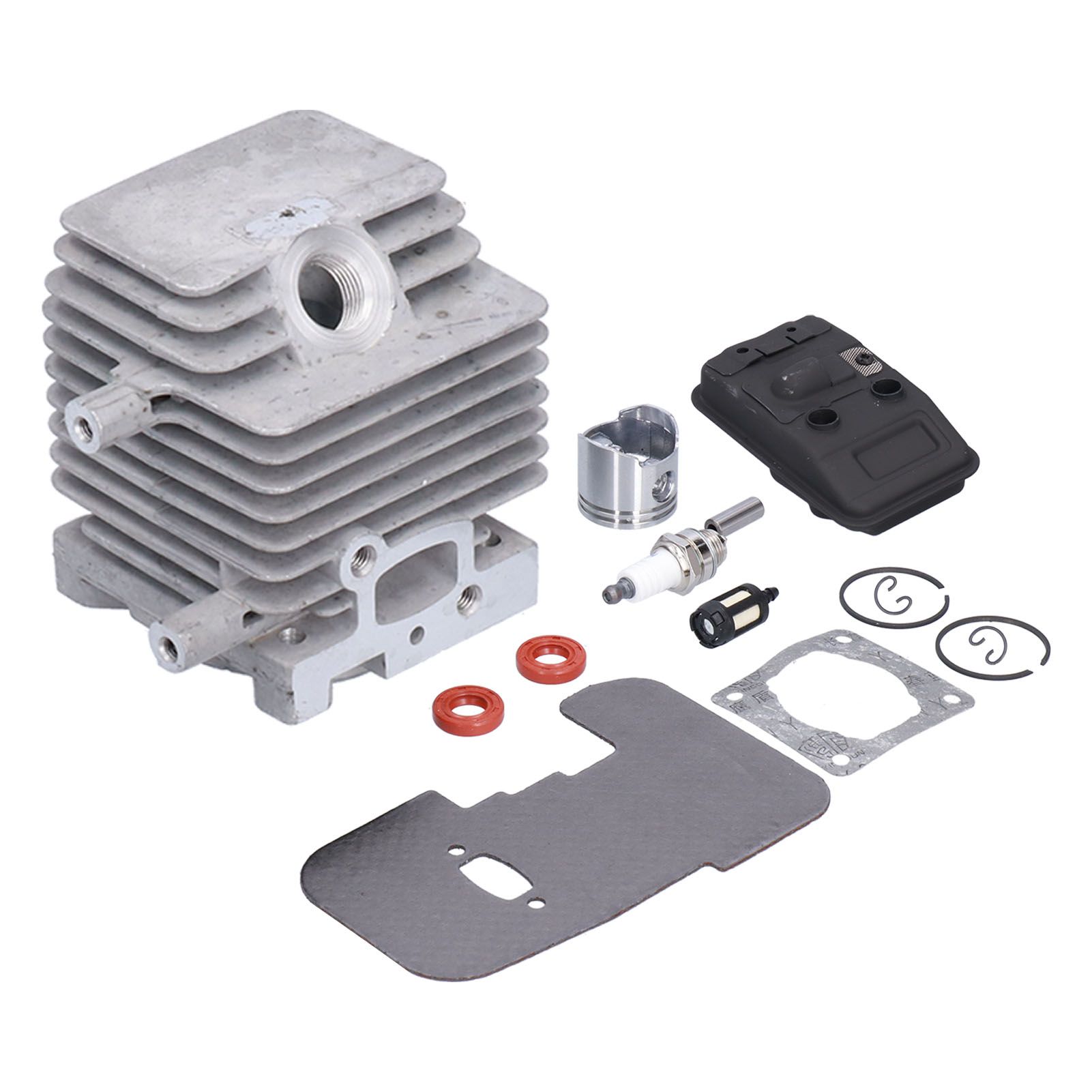 Cylinder Piston Exhaust Muffler Gasket Kit Fit for Stihl FS75 FS80 FS85 Brush Cutter Trimmer - Image 2