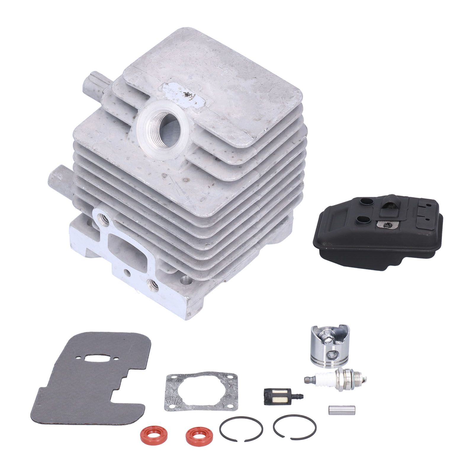 Cylinder Piston Exhaust Muffler Gasket Kit Fit for Stihl FS75 FS80 FS85 Brush Cutter Trimmer - Image 4