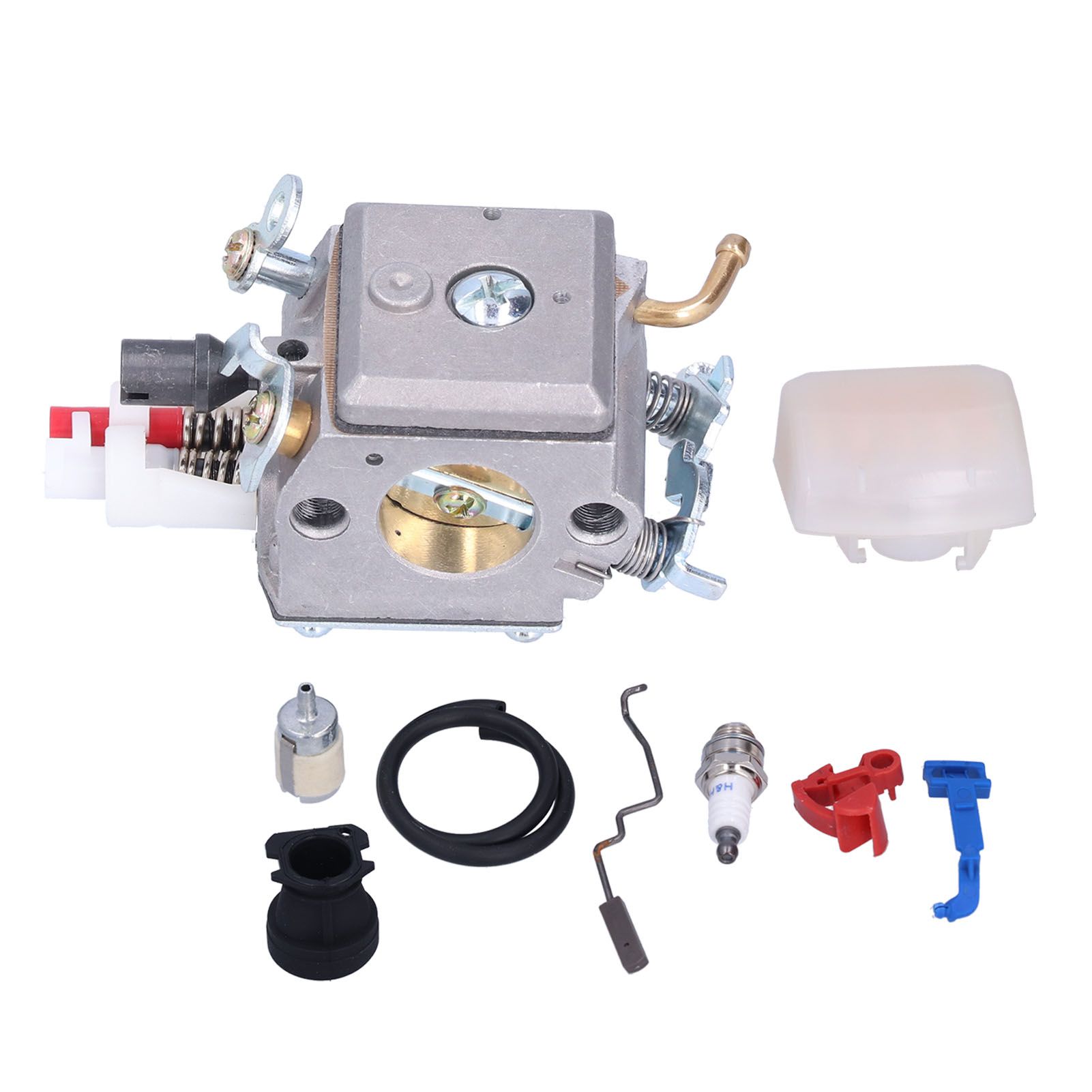 9Pcs/Set Carburetor Intake Manifold Fuel Filter Kit 503869601 Fit for Husqvarna 350 346XP 353 340 345 - Image 1