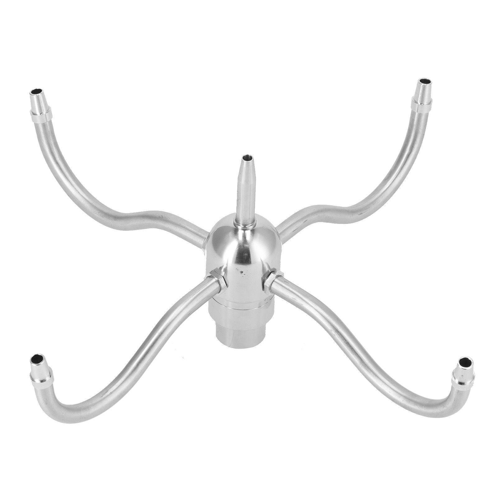 DN25 G1 Female Thread Waterscape Rotating Nozzle Stainless Steel 4 Arm Sprinkler Rotating Fountain Sprinkler - Image 1