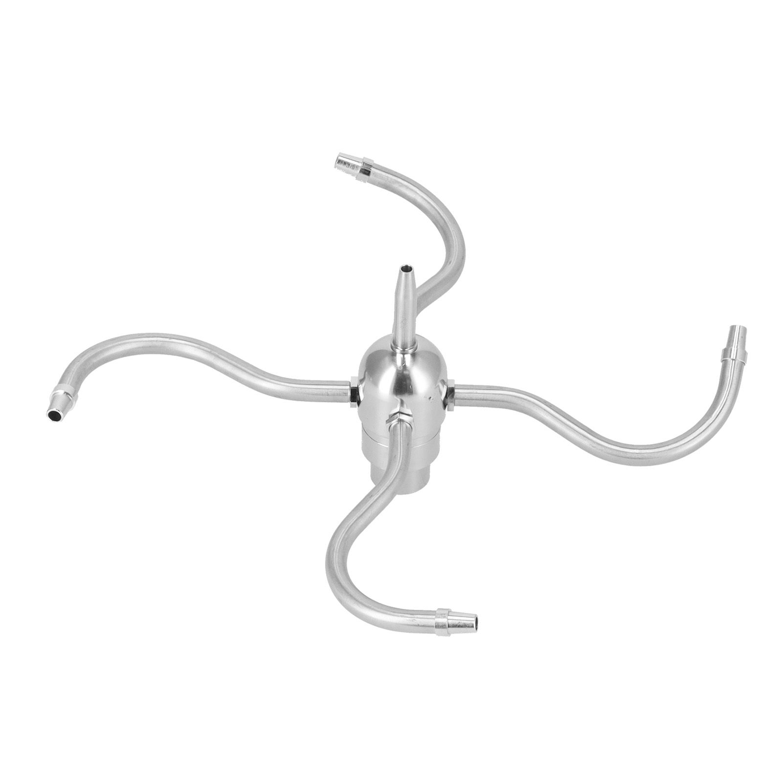 DN25 G1 Female Thread Waterscape Rotating Nozzle Stainless Steel 4 Arm Sprinkler Rotating Fountain Sprinkler - Image 2