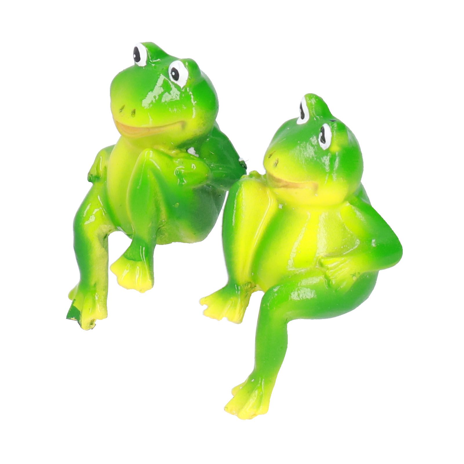 Frog Decor Hand Made Resin Micro Landscape Durable Fadeless Gift Frog Garden Decor for Home - Image 3
