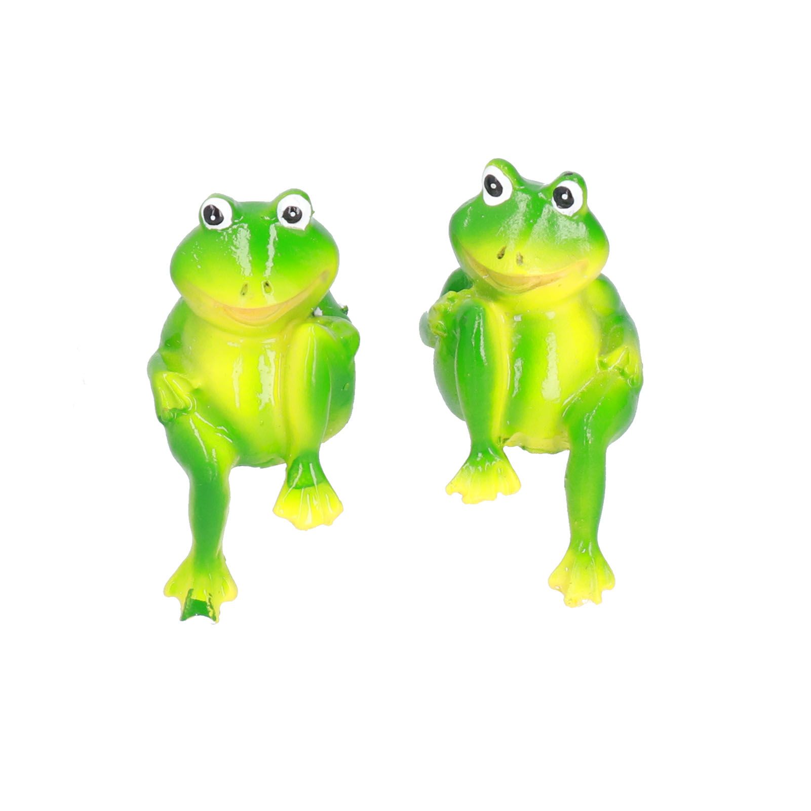 Frog Decor Hand Made Resin Micro Landscape Durable Fadeless Gift Frog Garden Decor for Home - Image 4