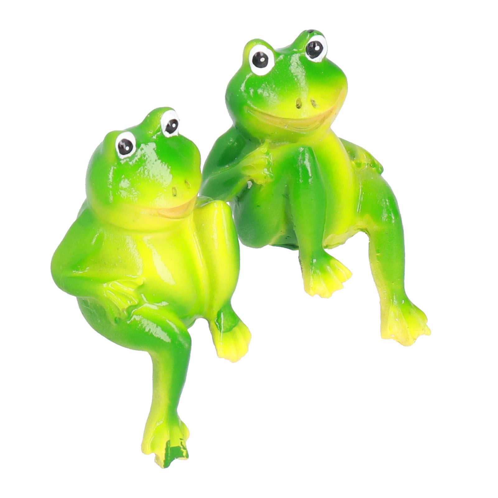 Frog Decor Hand Made Resin Micro Landscape Durable Fadeless Gift Frog Garden Decor for Home - Image 5