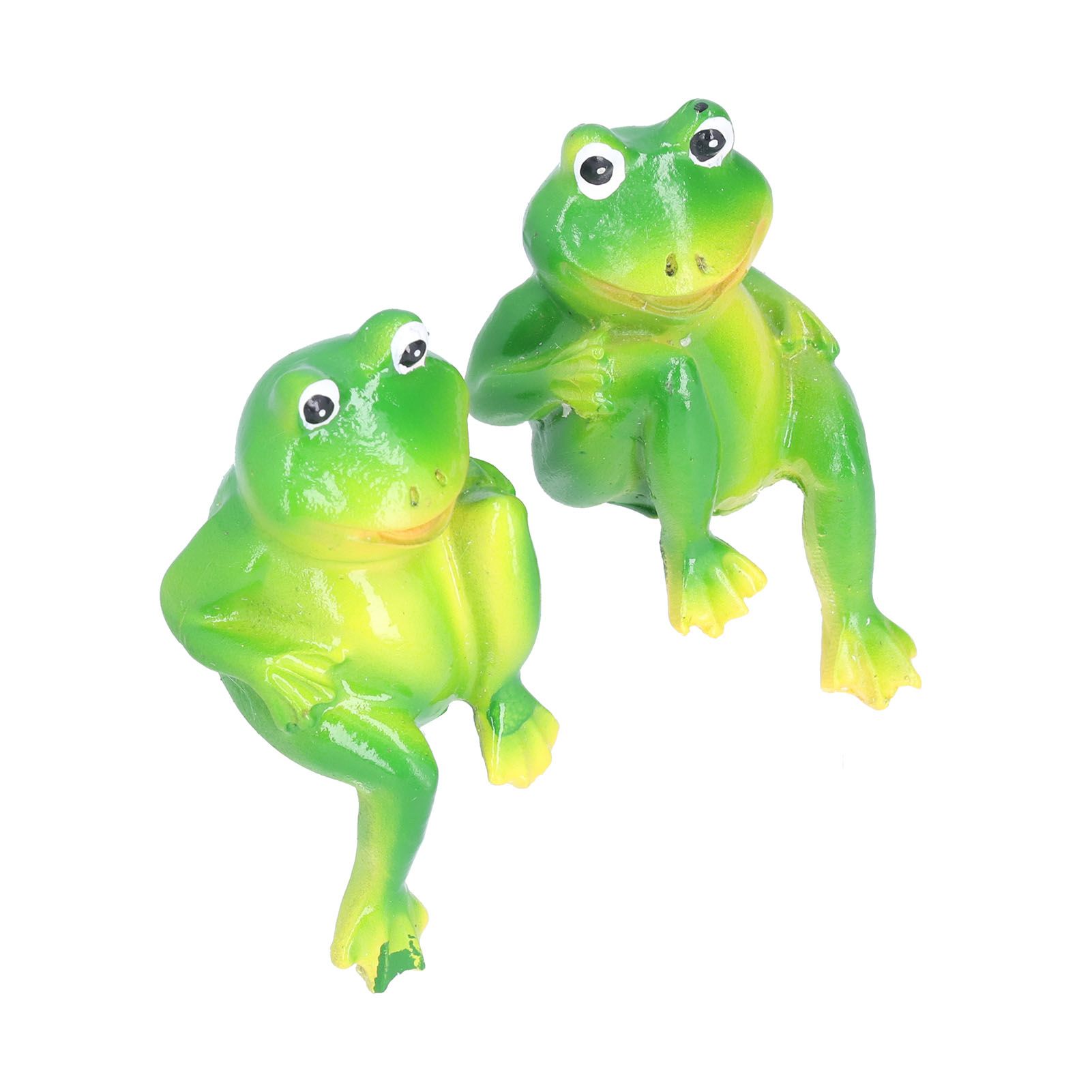 Frog Decor Hand Made Resin Micro Landscape Durable Fadeless Gift Frog Garden Decor for Home - Image 6