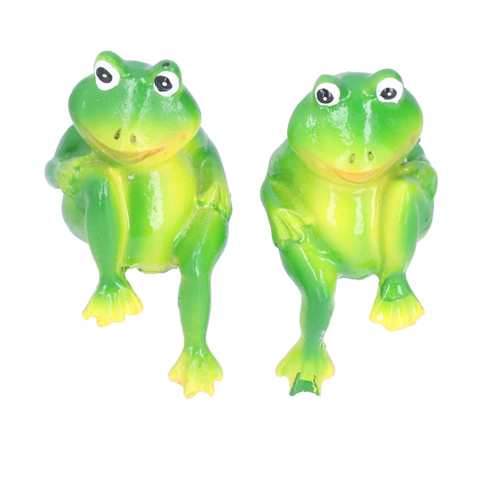 Frog Decor Hand Made Resin Micro Landscape Durable Fadeless Gift Frog Garden Decor for Home - Image 8