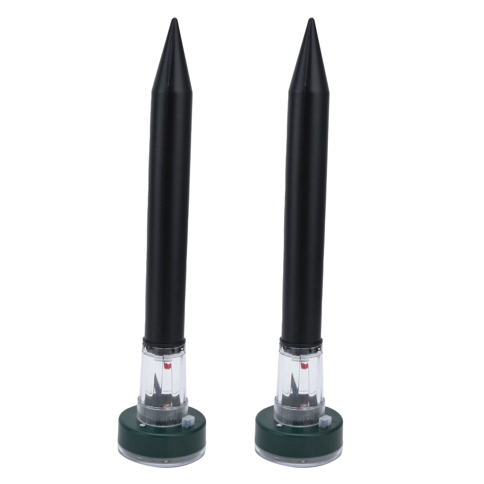 2PCS LED Mouse Expeller Ultrasonic Solar Snake Repeller Ground Insertion Light Colorful Pest Repeller for Outdoor Lawn - Image 4