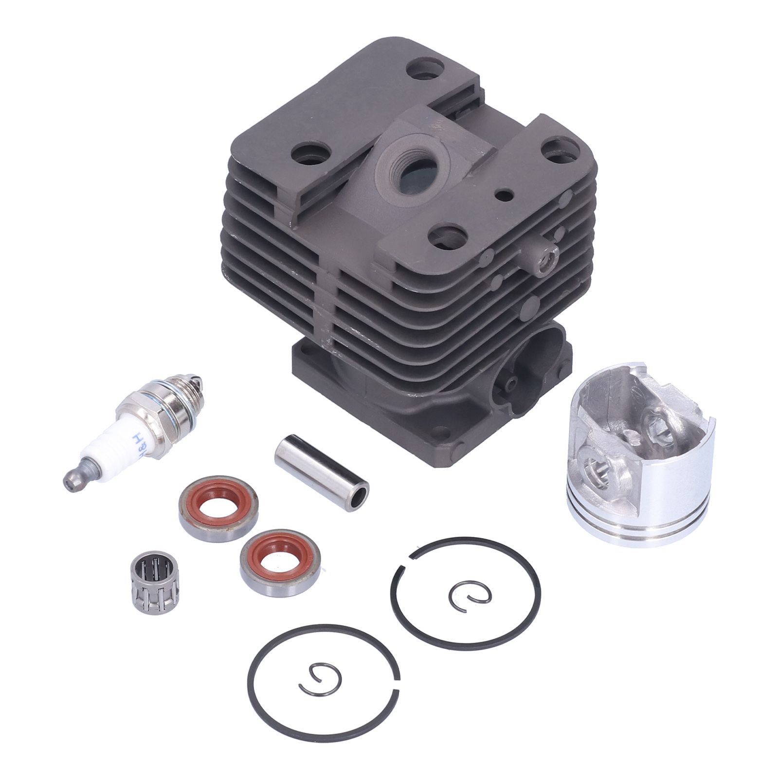 40mm Cylinder Piston Spark Plug Bearing Kit Replacement 4134 020 1214 for STIHL FS250 FT250 HT250 - Image 2