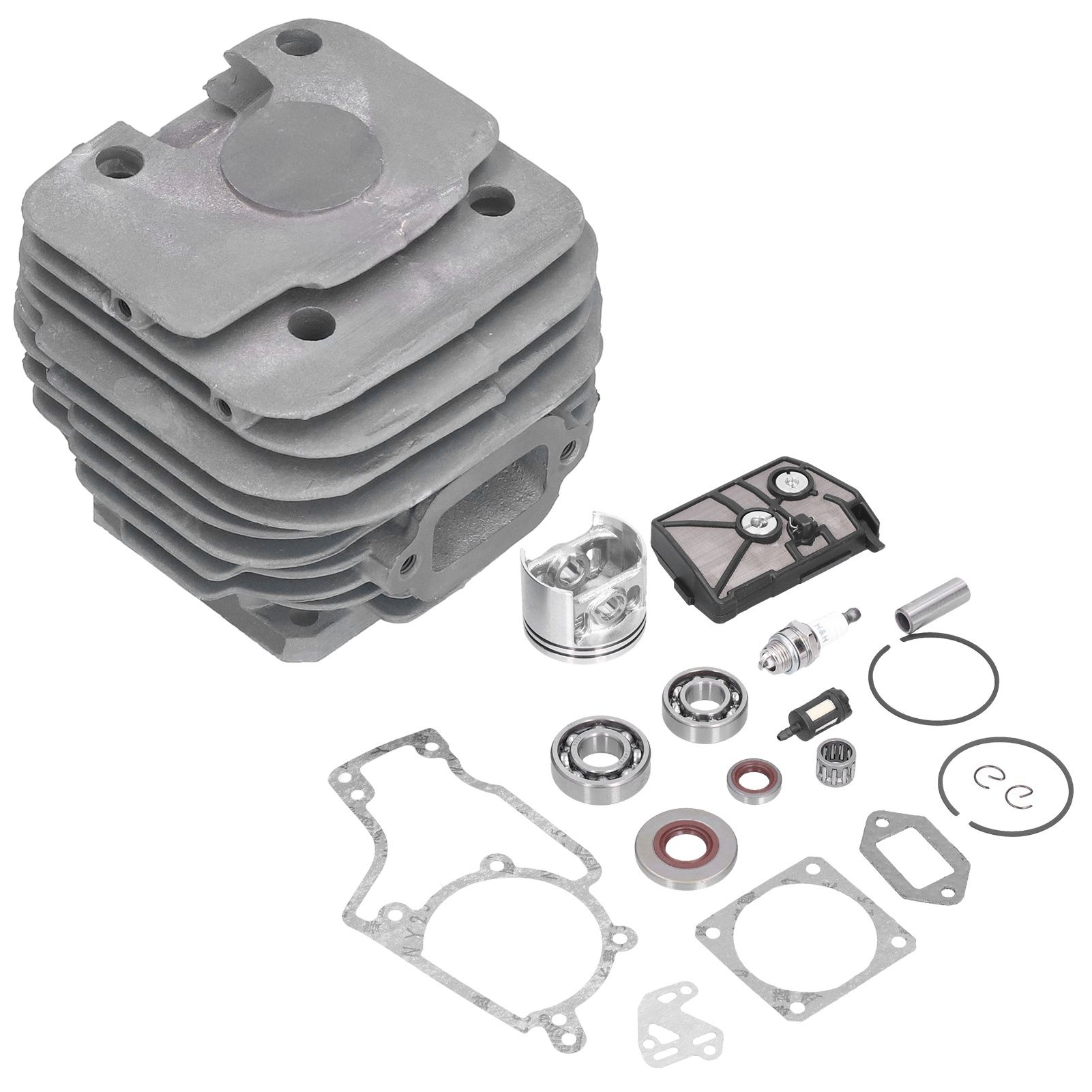 52mm Cylinder Piston Fuel Filter Spark Plug Bearing Paper Gasket Set Fit for STIHL MS038 380 Chain Saw - Image 3