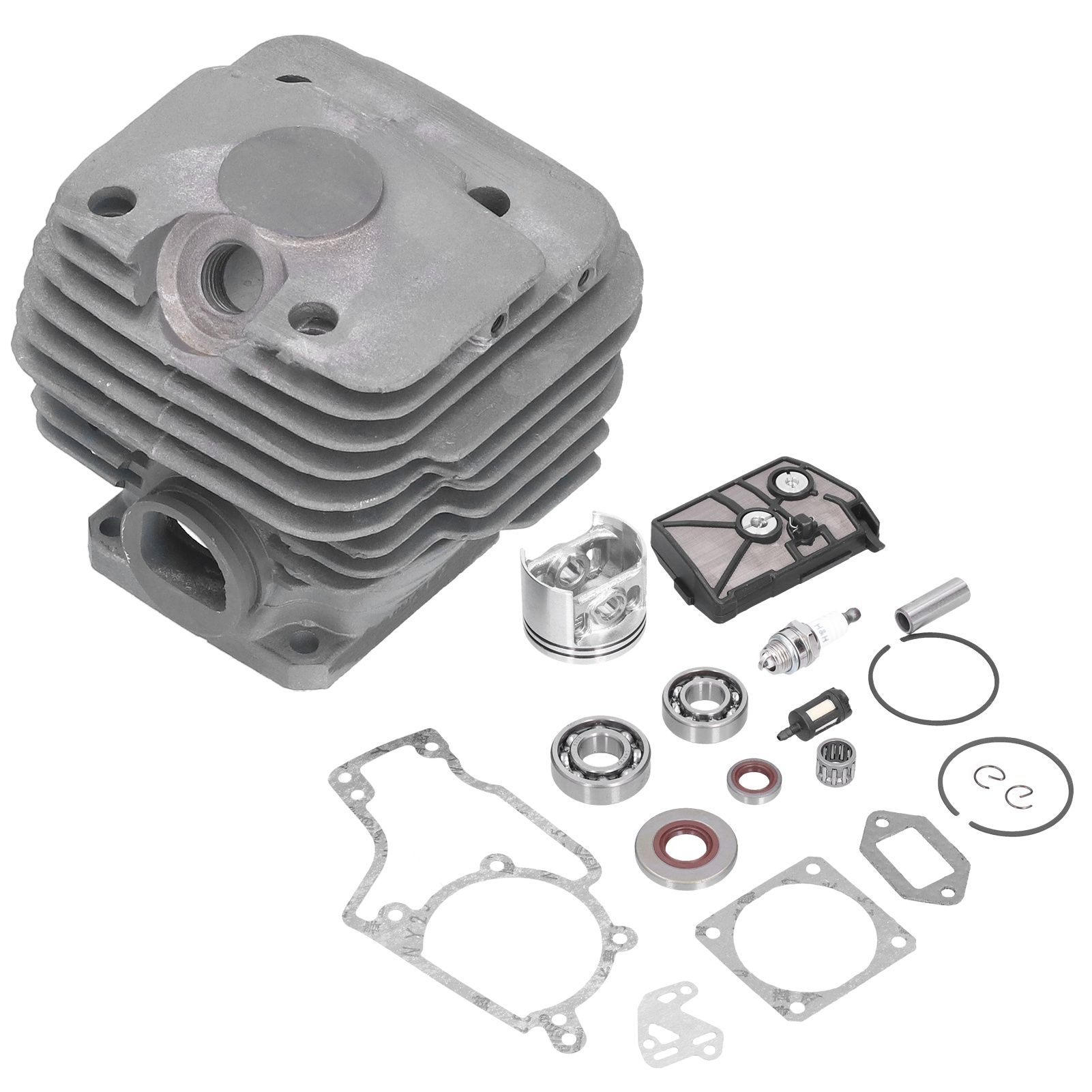 52mm Cylinder Piston Fuel Filter Spark Plug Bearing Paper Gasket Set Fit for STIHL MS038 380 Chain Saw - Image 4