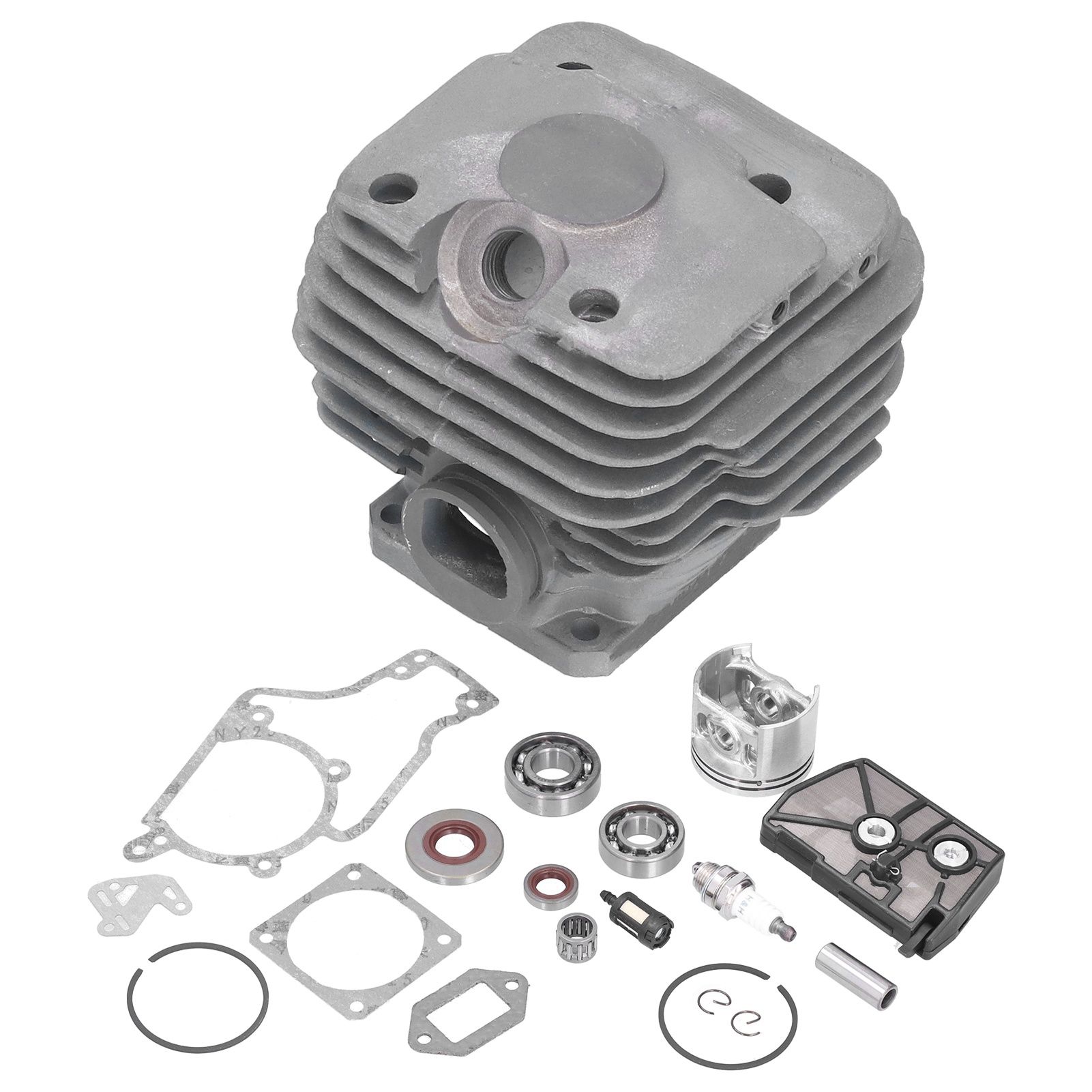 52mm Cylinder Piston Fuel Filter Spark Plug Bearing Paper Gasket Set Fit for STIHL MS038 380 Chain Saw - Image 5