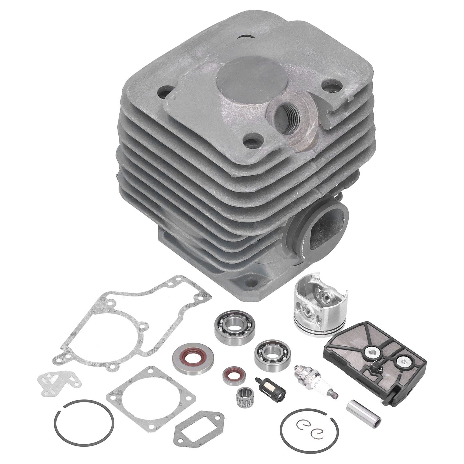52mm Cylinder Piston Fuel Filter Spark Plug Bearing Paper Gasket Set Fit for STIHL MS038 380 Chain Saw - Image 8