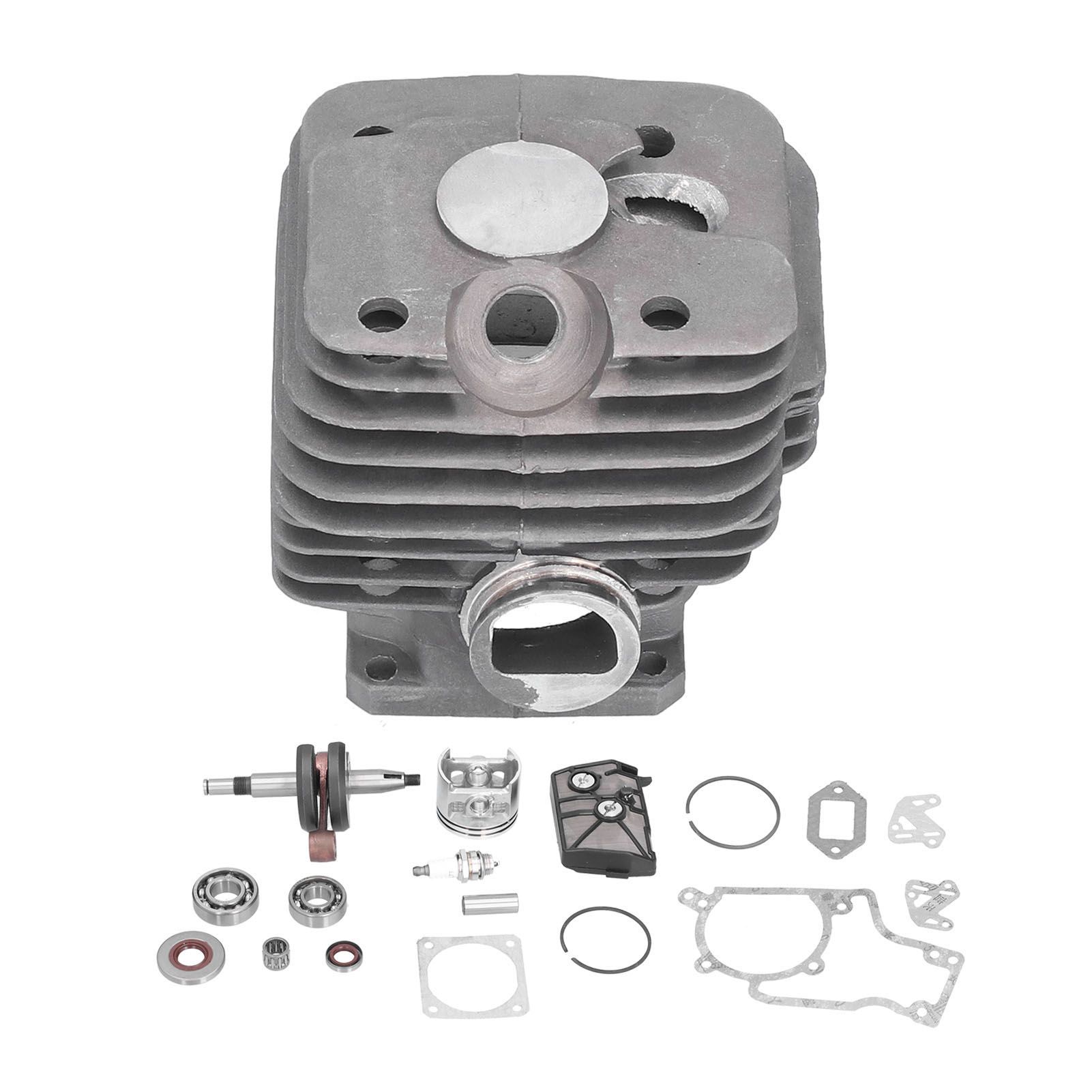 52mm Cylinder Piston Crankshaft Fuel Filter Bearing Gasket Set Parts for Stihl MS381 038 MS 381 - Image 1