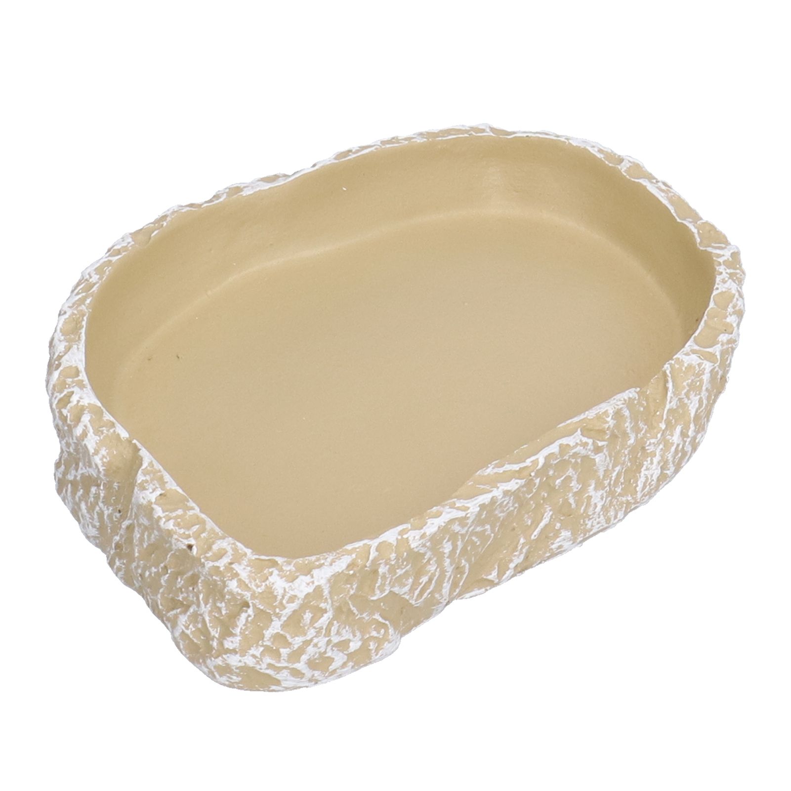 Reptile Food Water Bowl Resin Pets Feeding Plate Dish for Aquarium Tortoises Turtles Lizards Yellow - Image 4