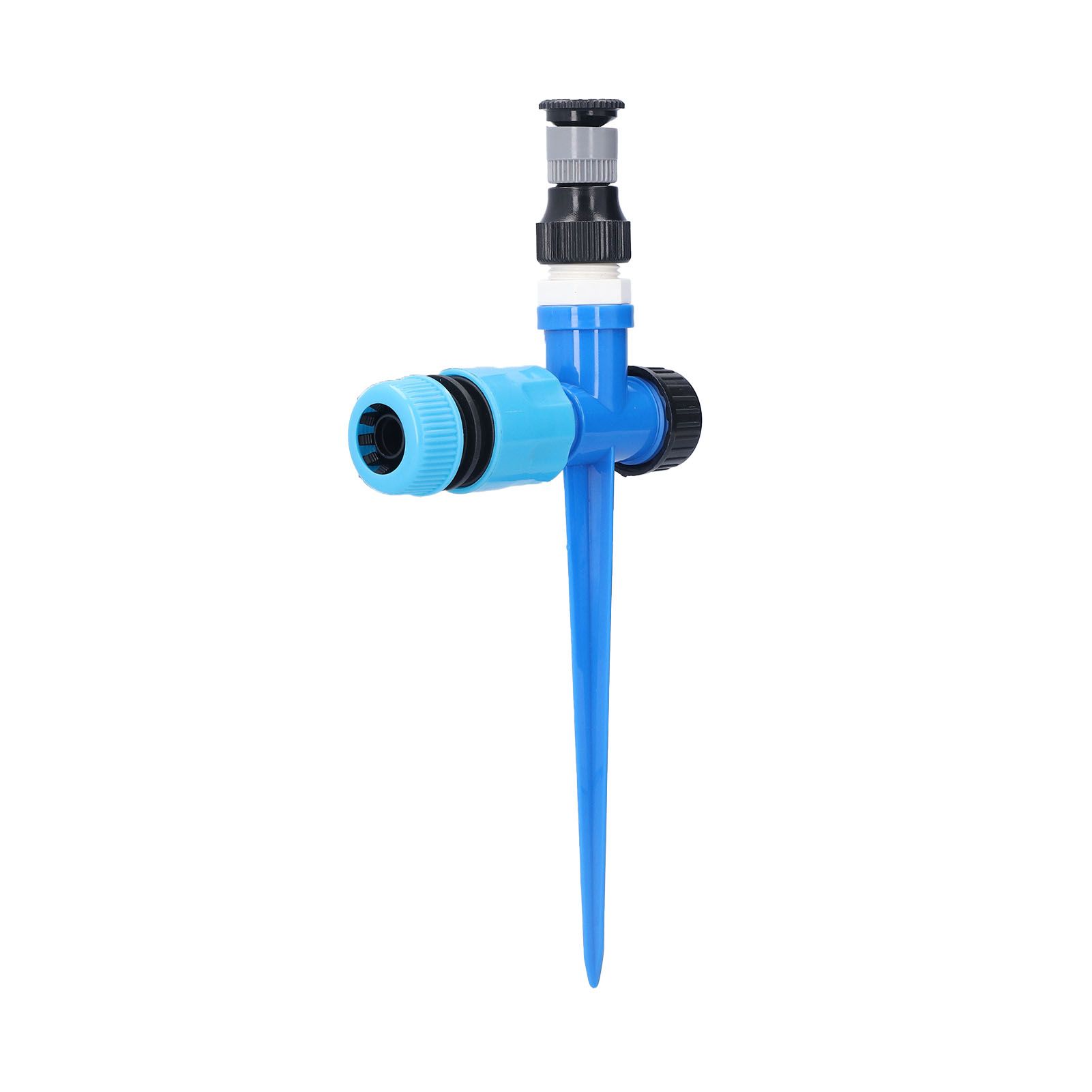 Lawn Sprinkler 1/2 in 360° Rotatable Adjustable Irrigation Sprayer with Ground Spike for Fruit Trees Shrubs Greenhouses - Image 6